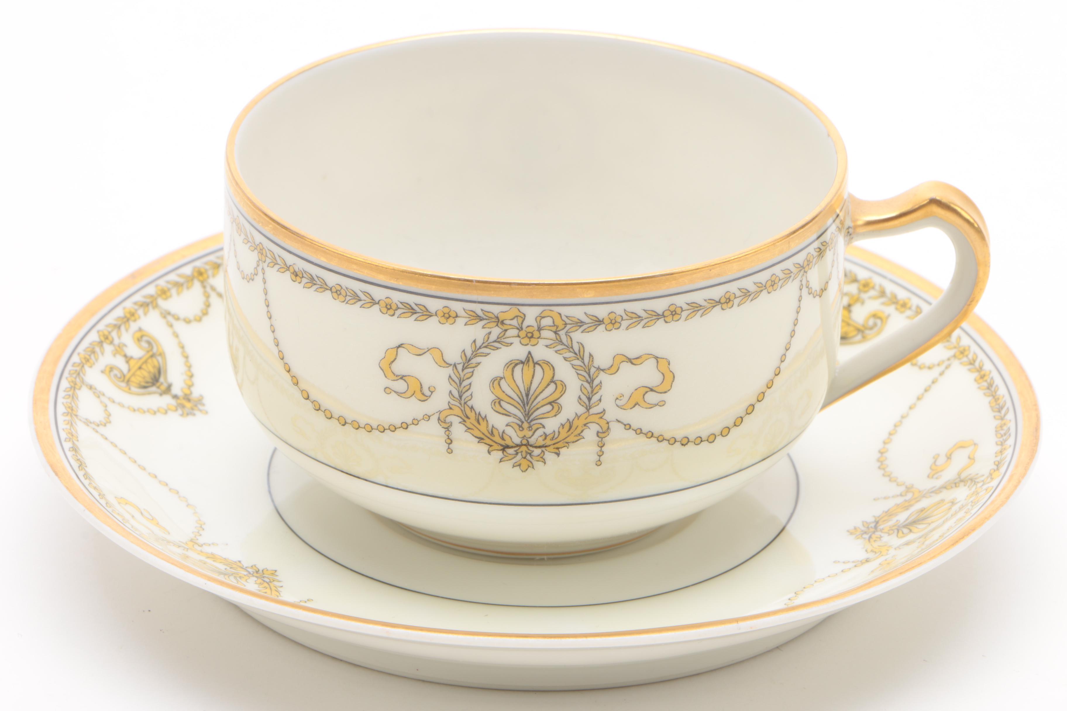 Haviland Limoges "Eugenie" Porcelain Dinnerware c. 1889-1931