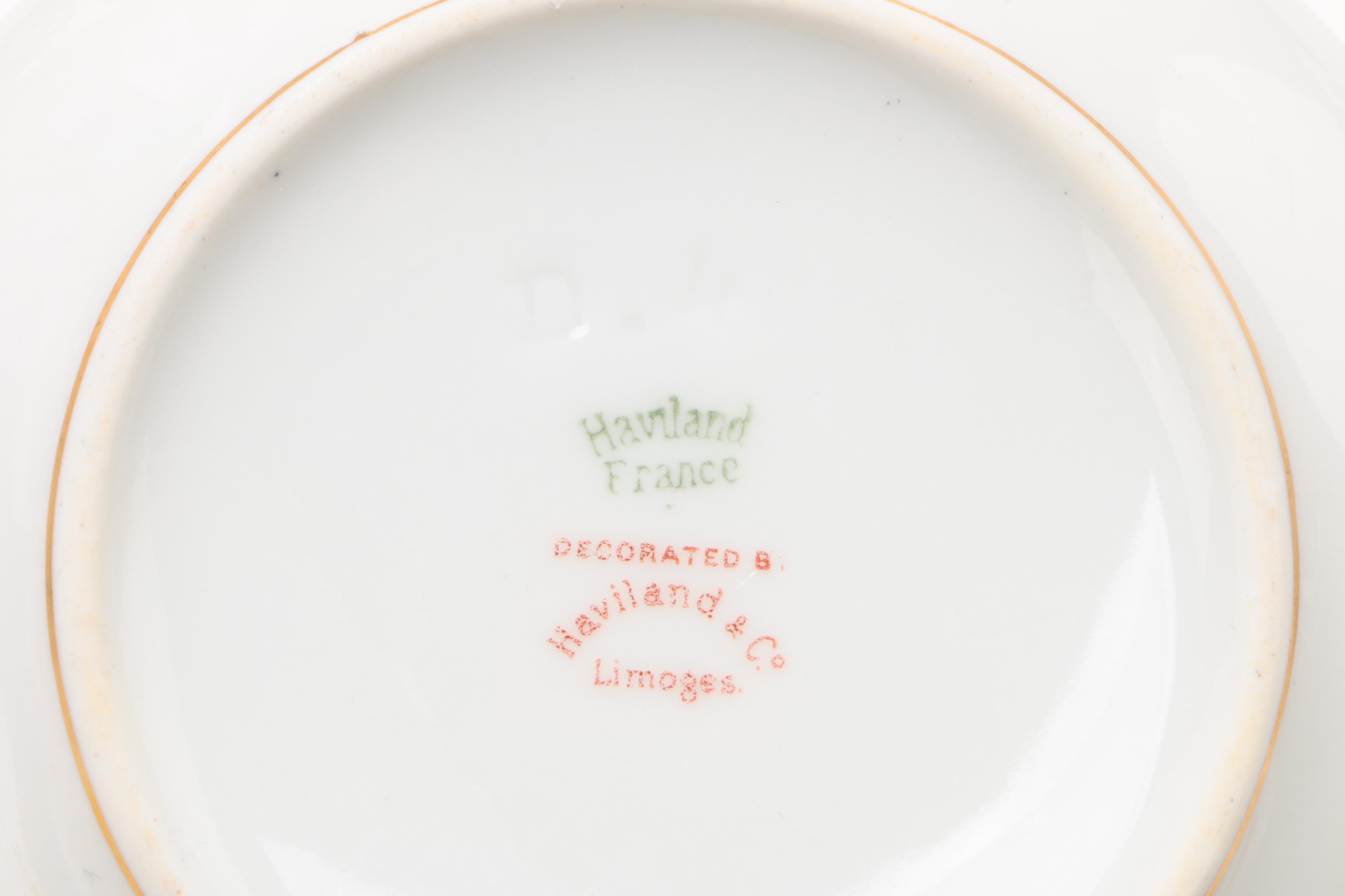 Haviland Limoges "Eugenie" Porcelain Dinnerware c. 1889-1931