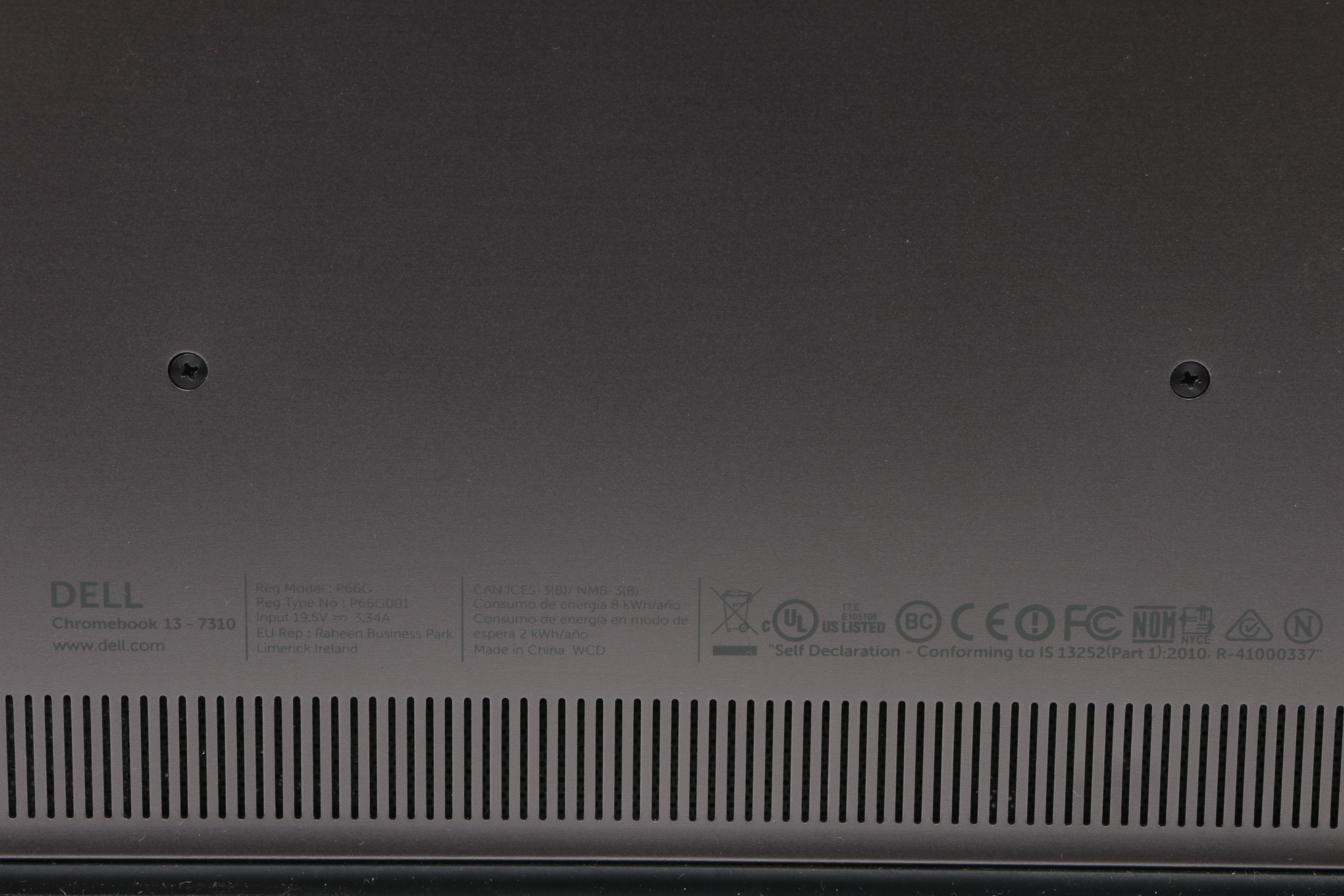 Dell Chromebook 13.3" 7310 Laptop with Charger