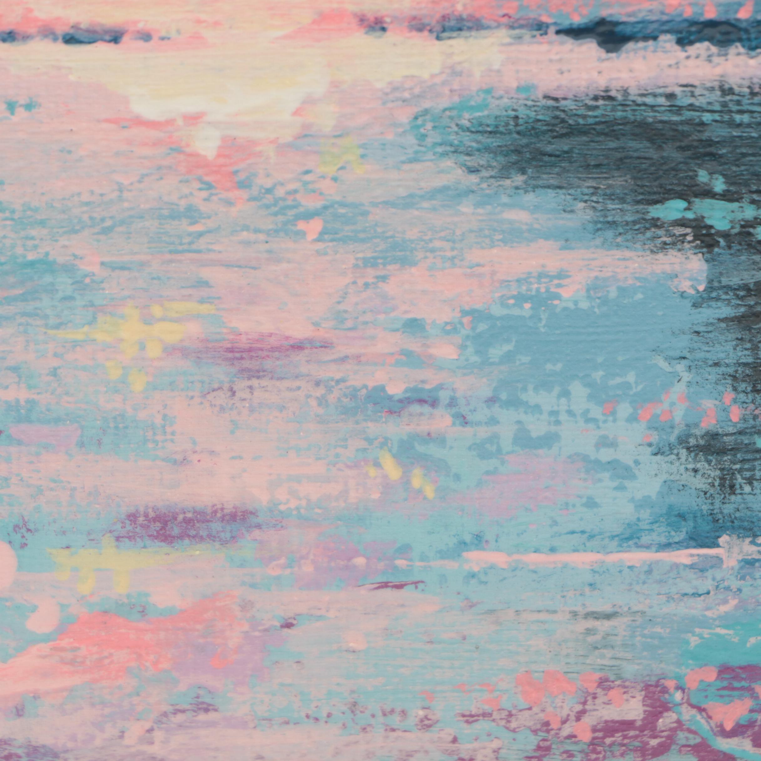 Sarah Brown Acrylic Painting "In the Pink"