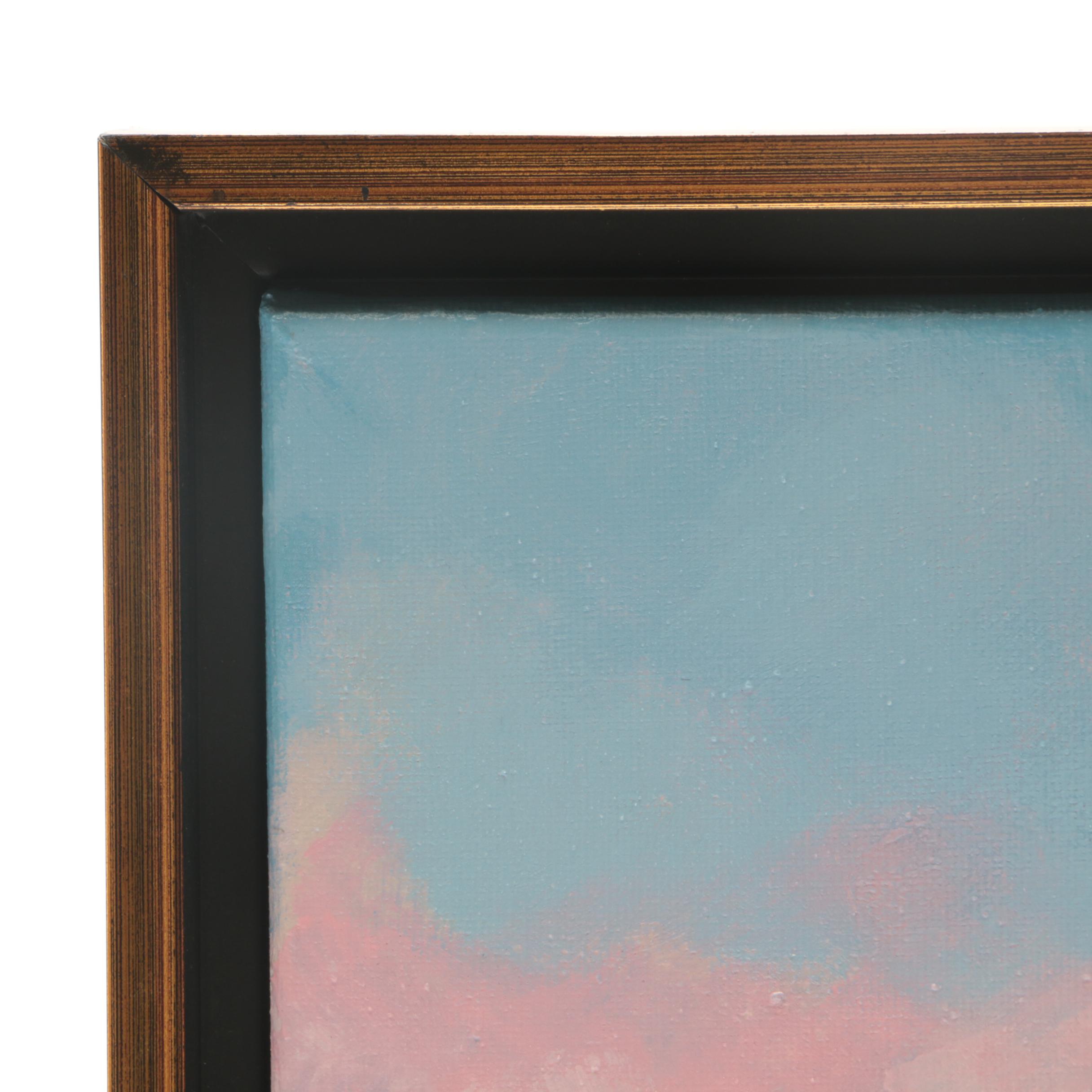 Sarah Brown Acrylic Painting "In the Pink"