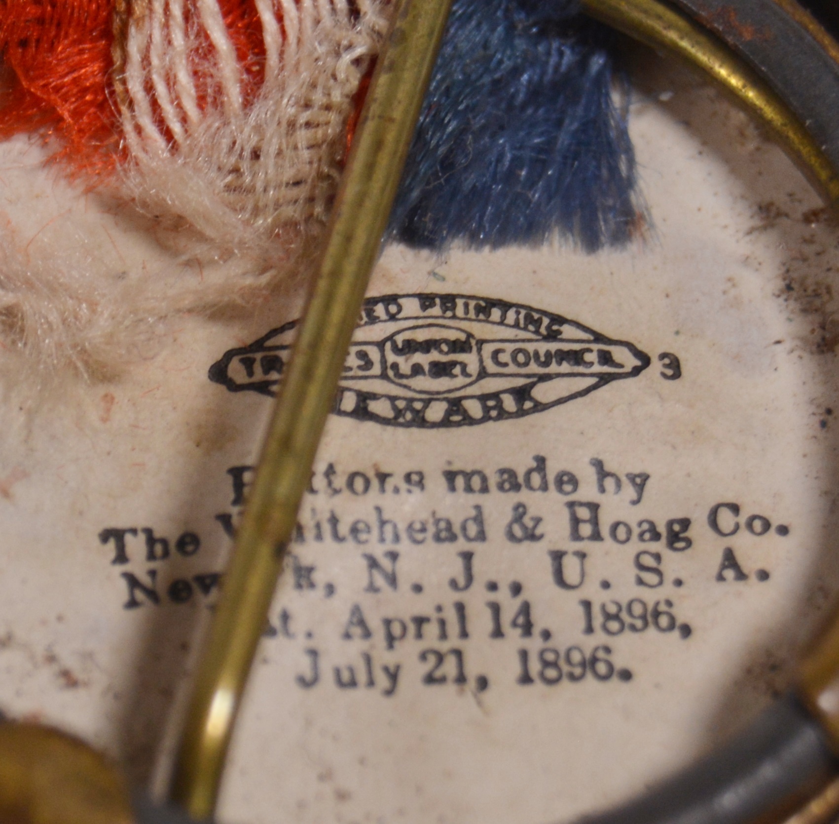 Theodore Roosevelt Campaign Pin