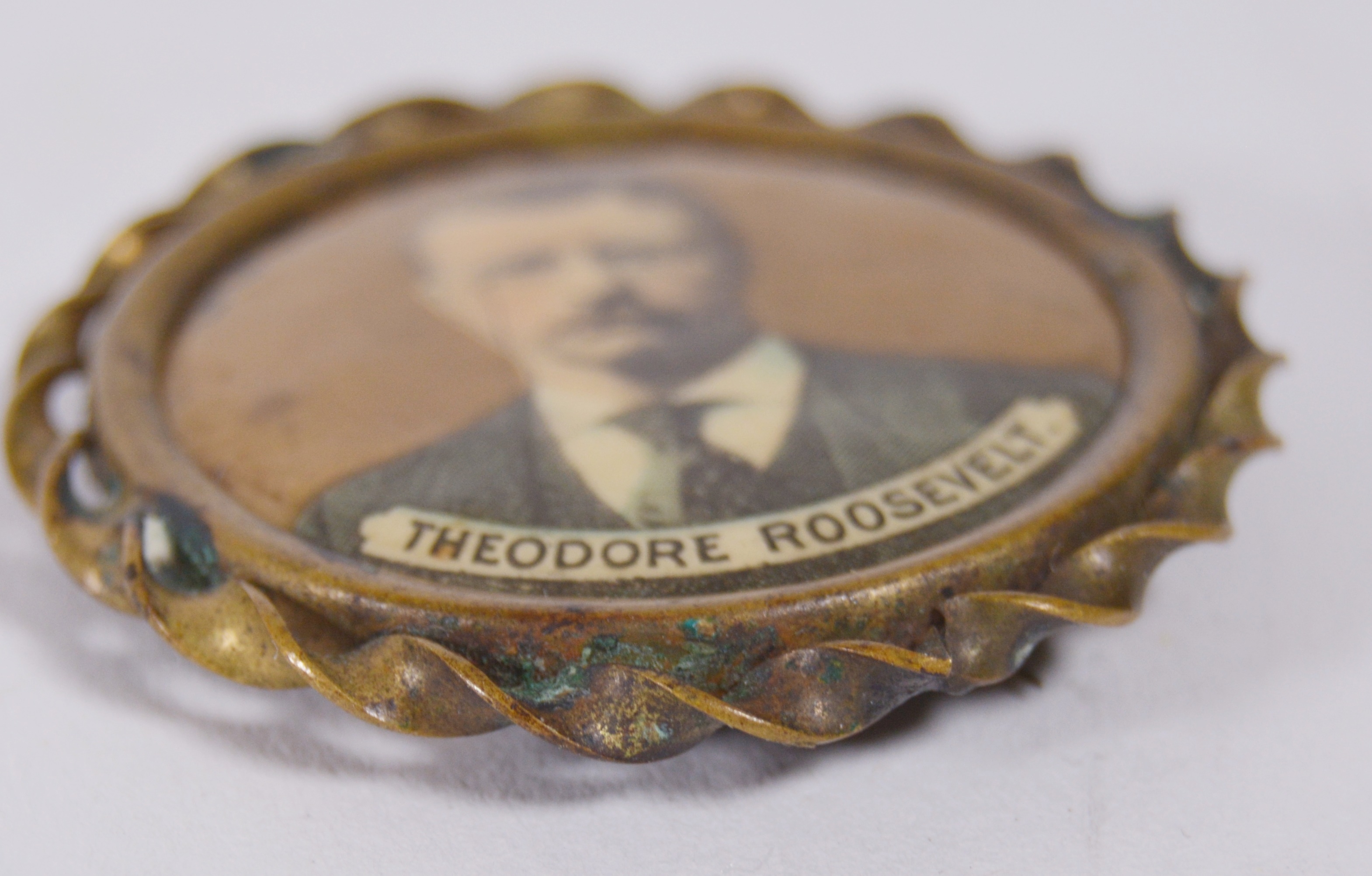Theodore Roosevelt Campaign Pin