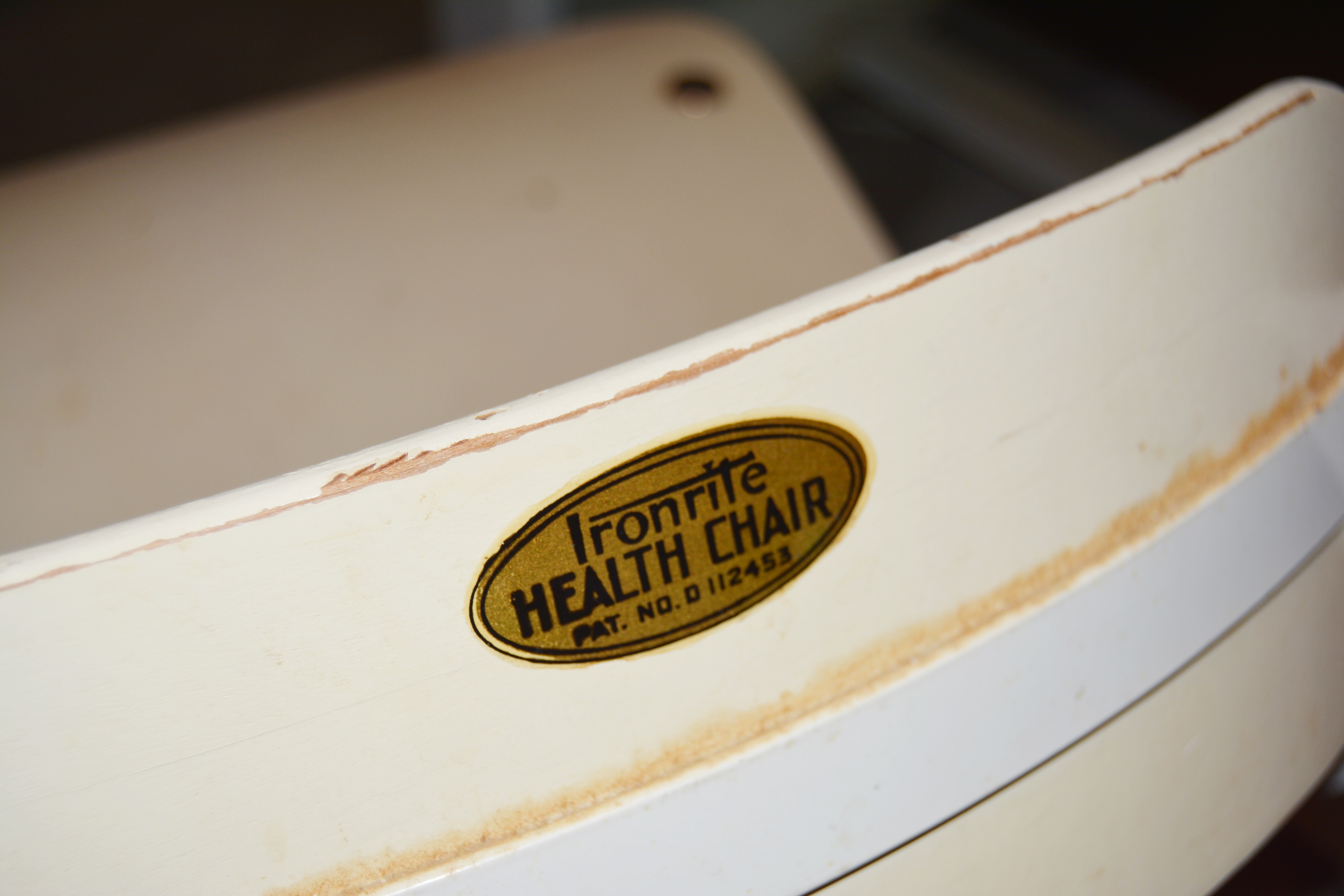 Ironrite Model 85 Ironer and Health Chair