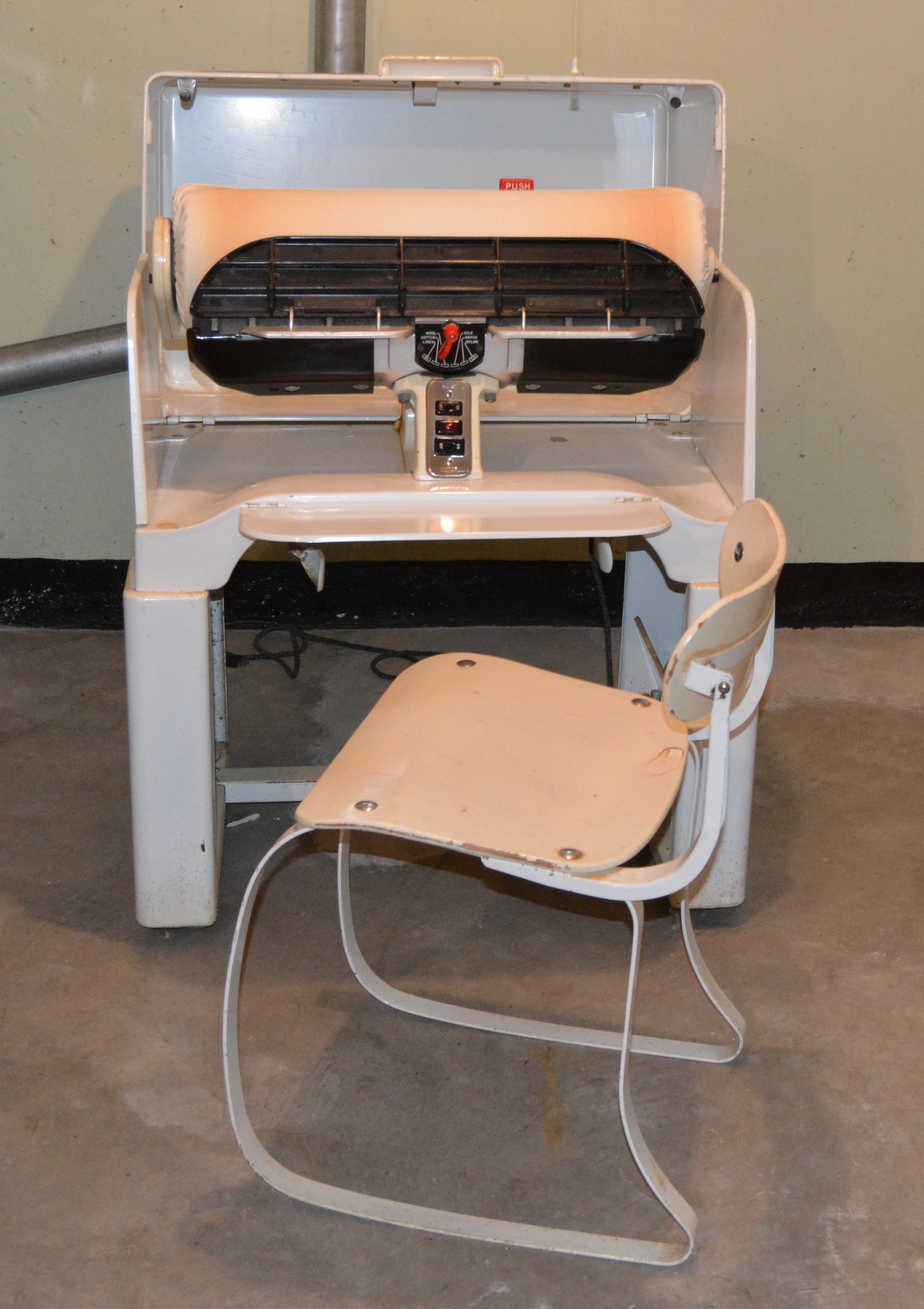 Ironrite Model 85 Ironer and Health Chair