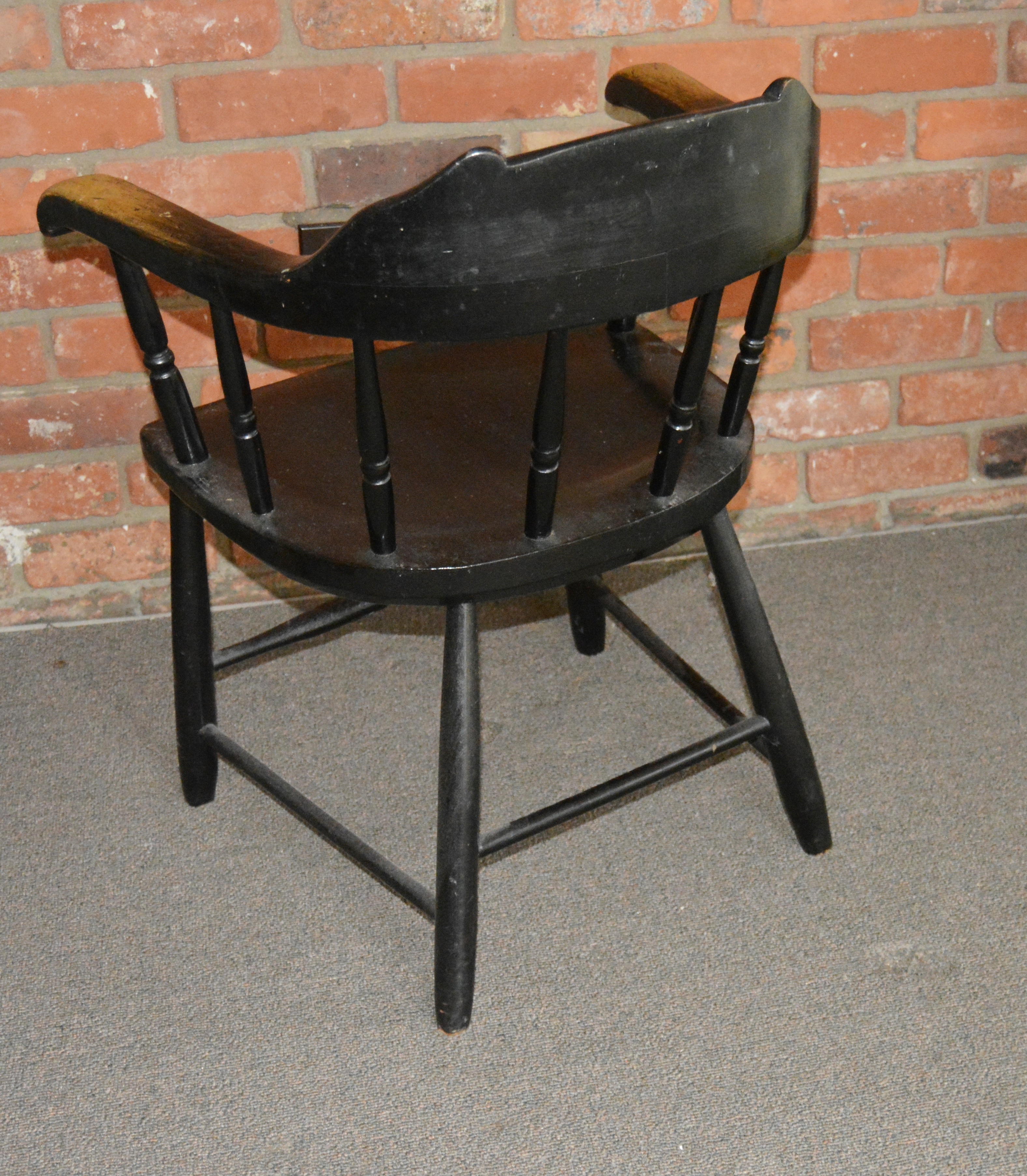 Naval Captains Chair, Late 19th Century