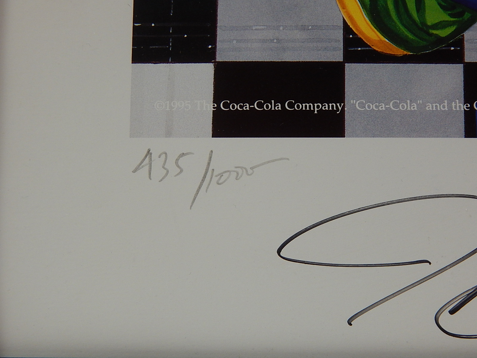 Limited "Taste of Success" Jeff Gordon Signed Lithograph with Artist Signature