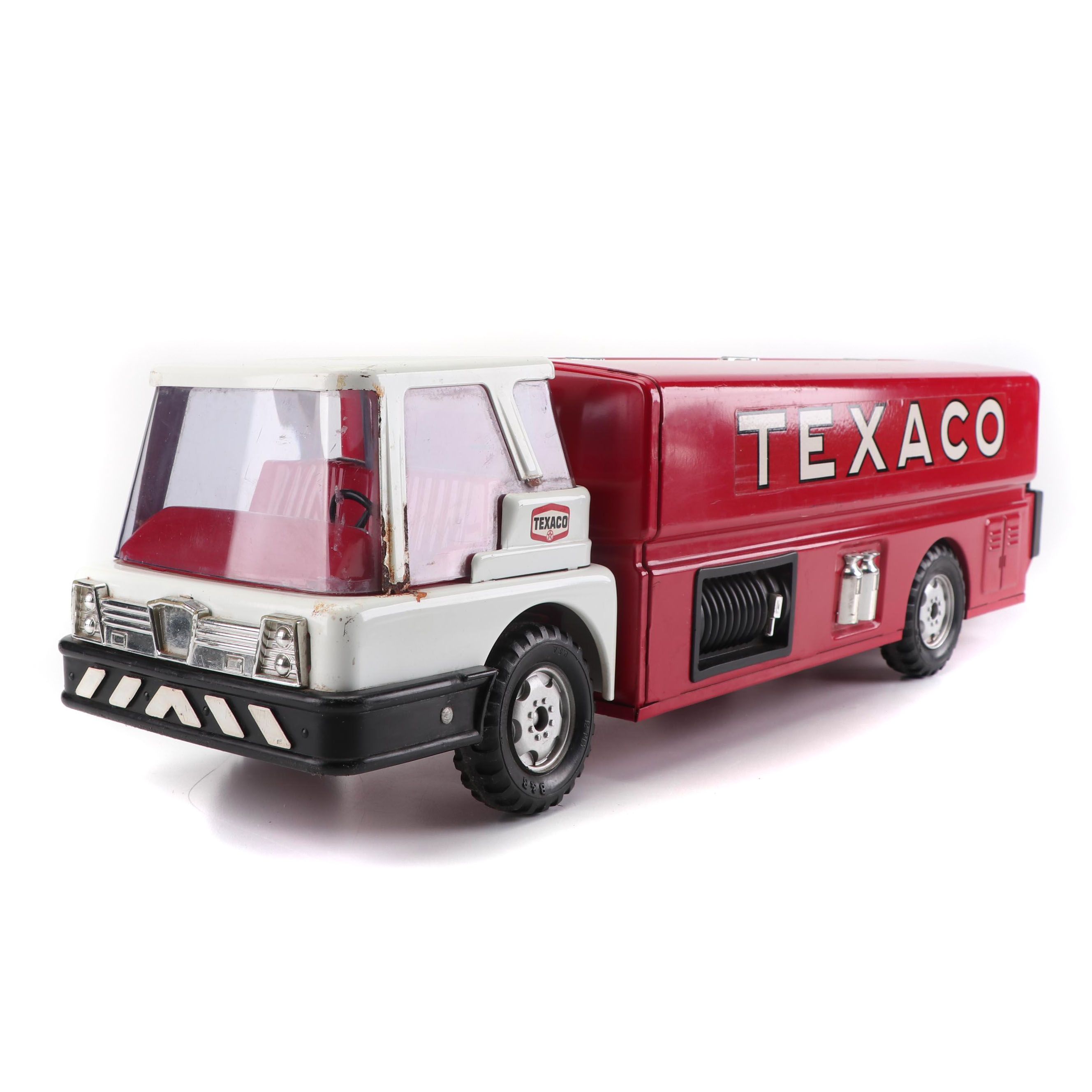 Brown & Bigelow Pressed Steel Texaco Jet Fuel Tanker Truck, 1960s