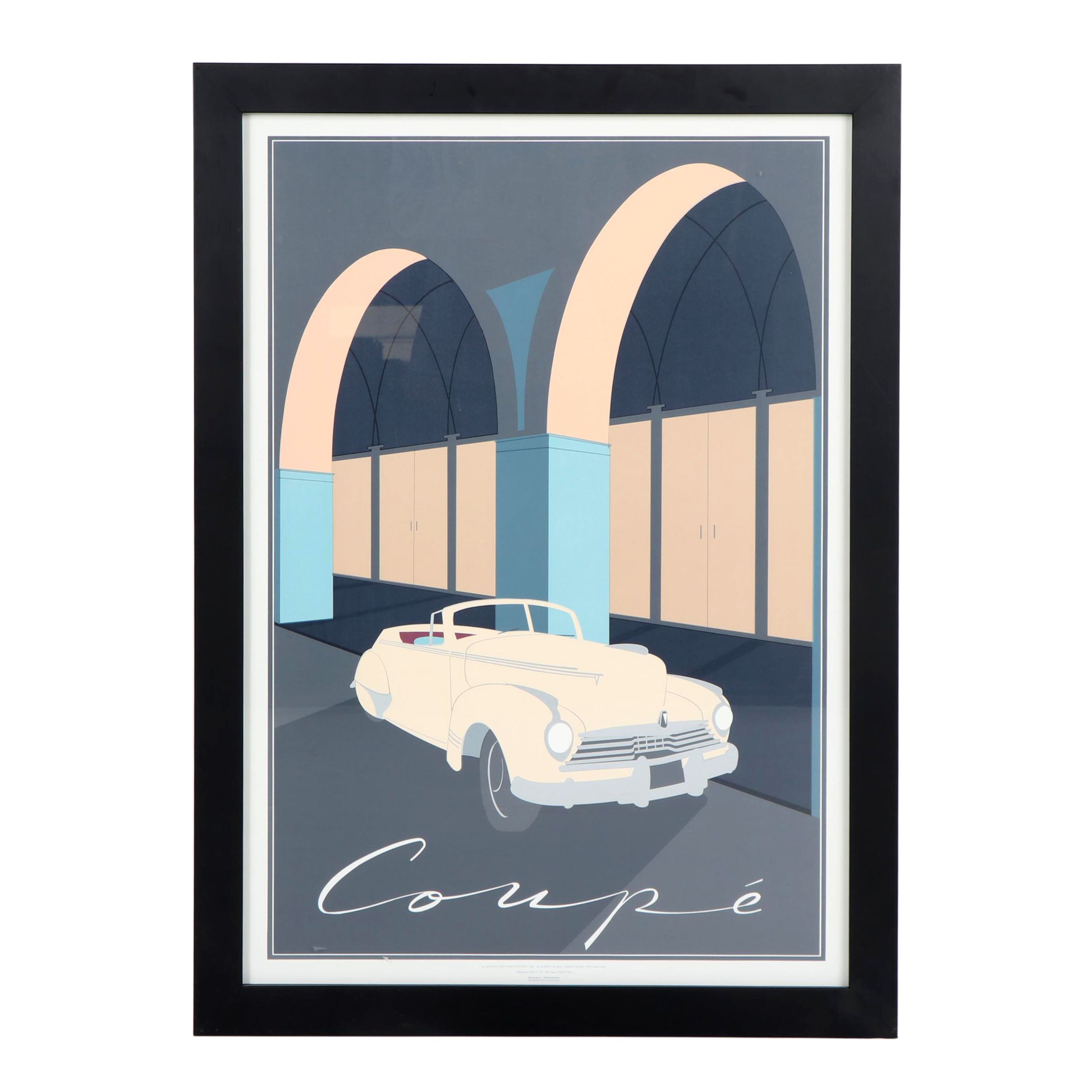 Quentin King Serigraph "Coupe"