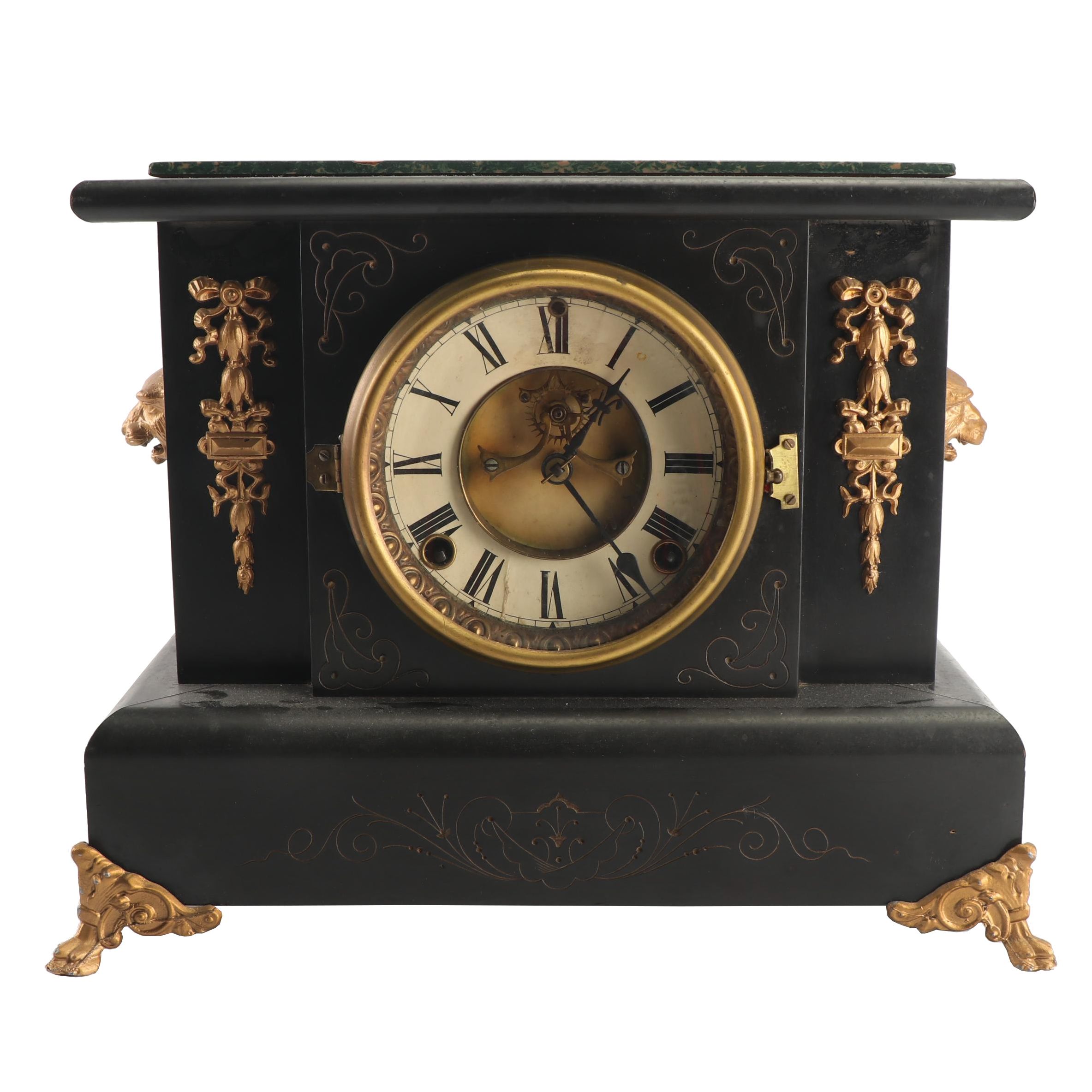 Wm. L Gilbert Clock Co. Mantel Clock, Circa 1880's