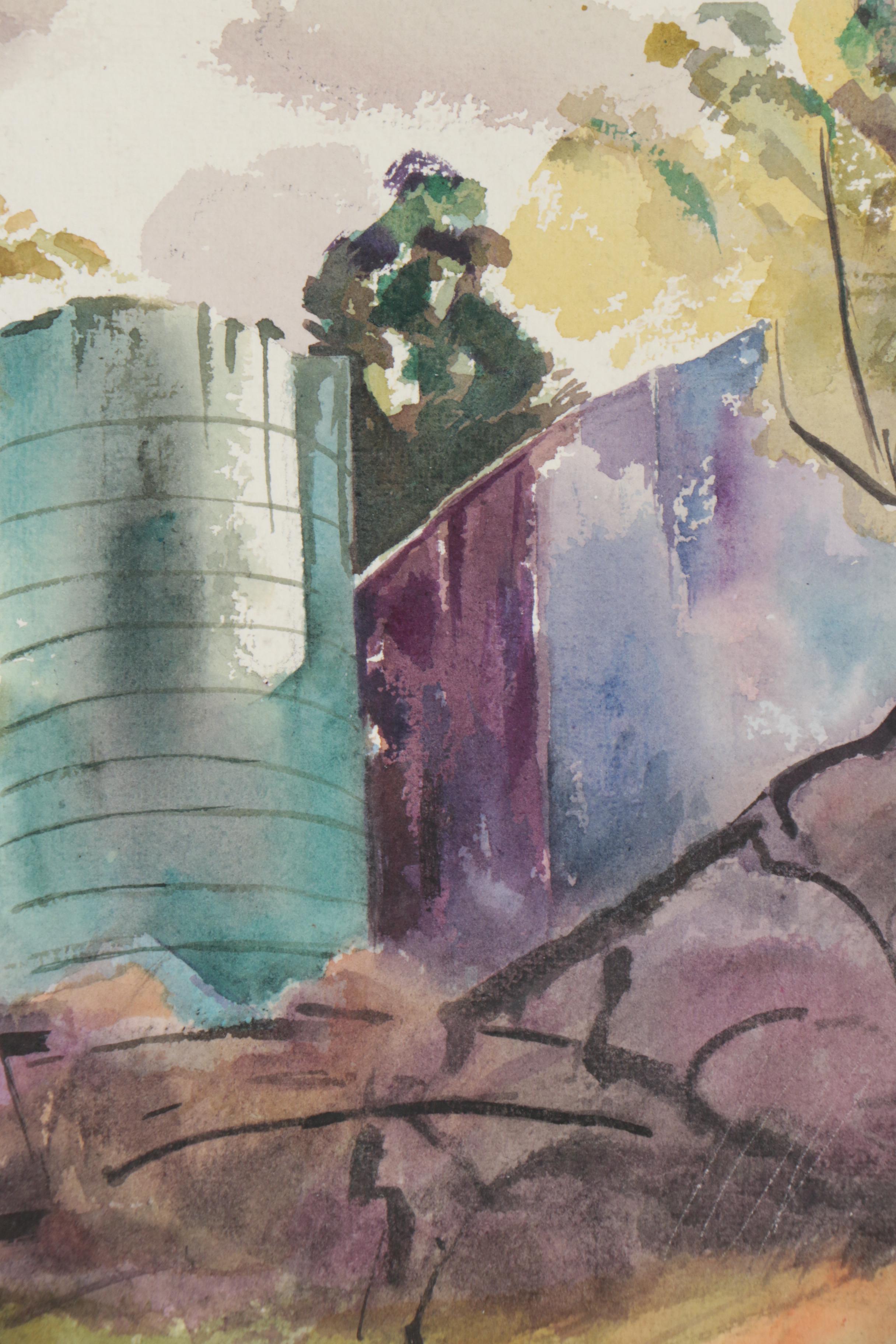 Cathal O'Toole Watercolor Paintings