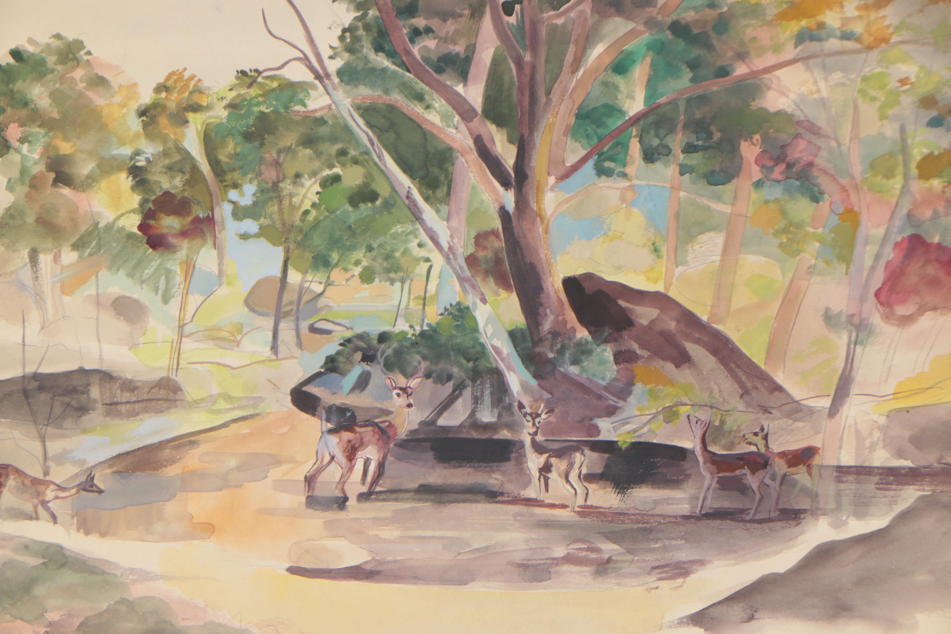 Cathal O'Toole Watercolor Paintings