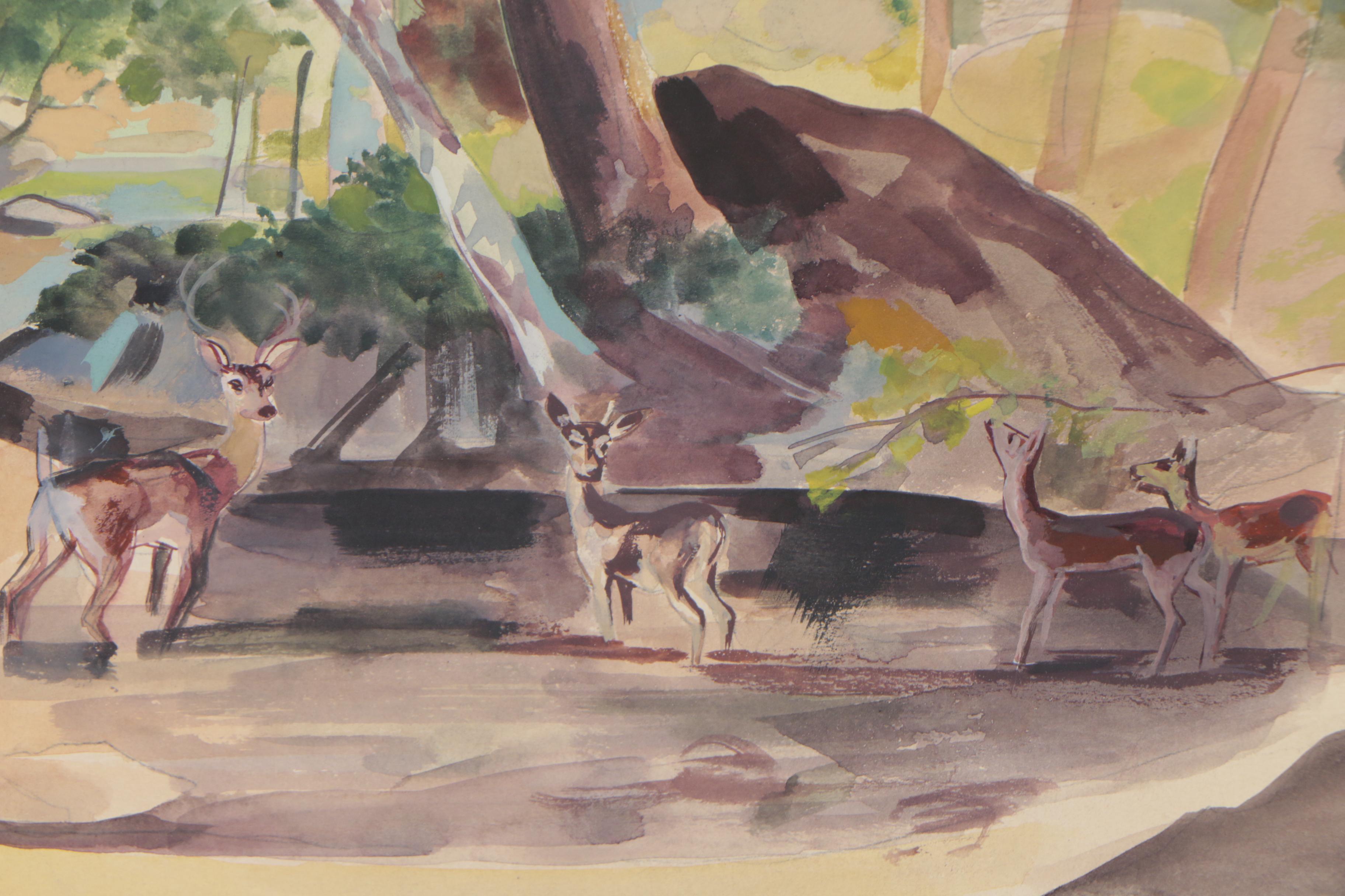 Cathal O'Toole Watercolor Paintings