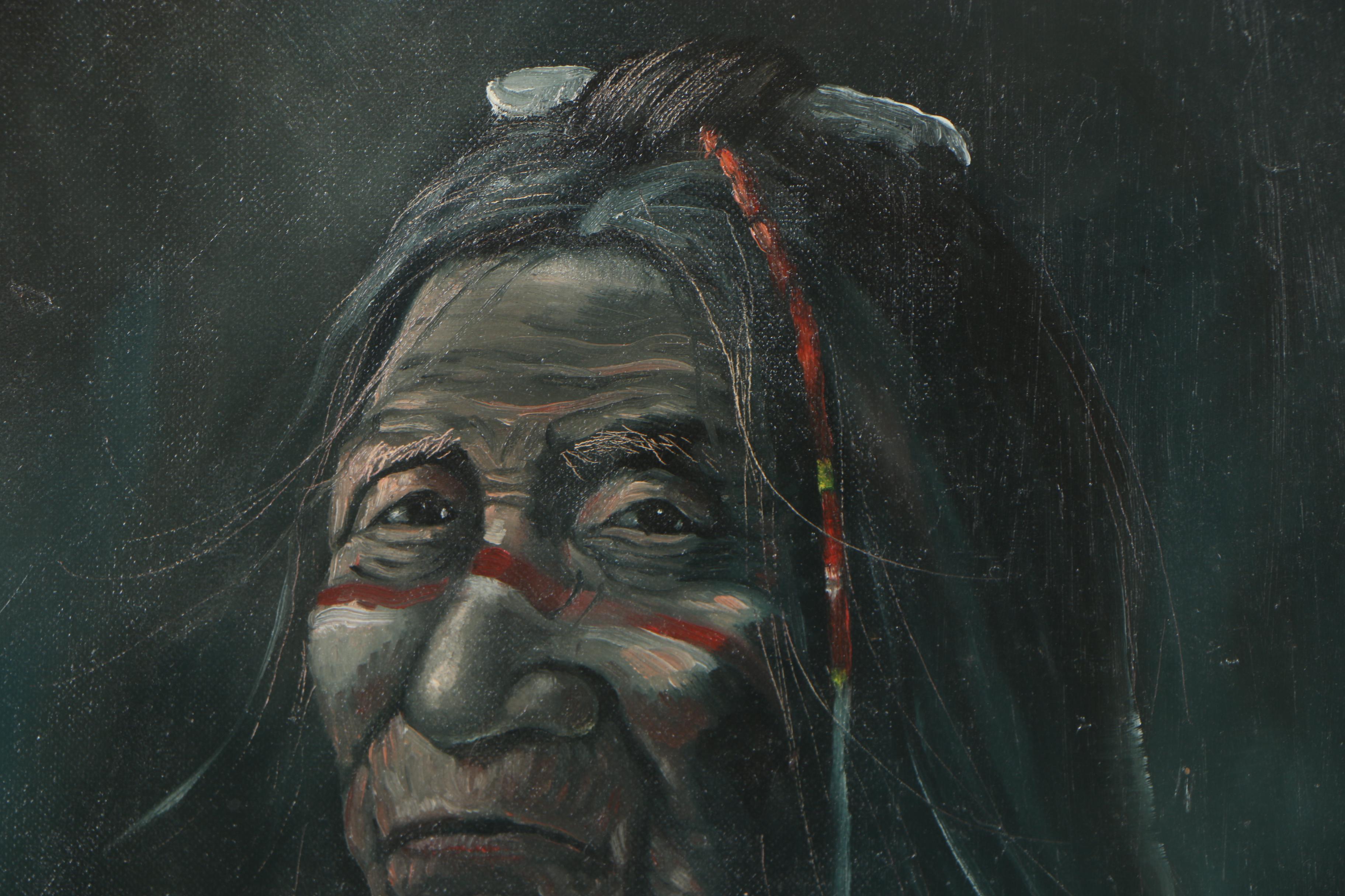 Tony M. Sandoval Oil Painting