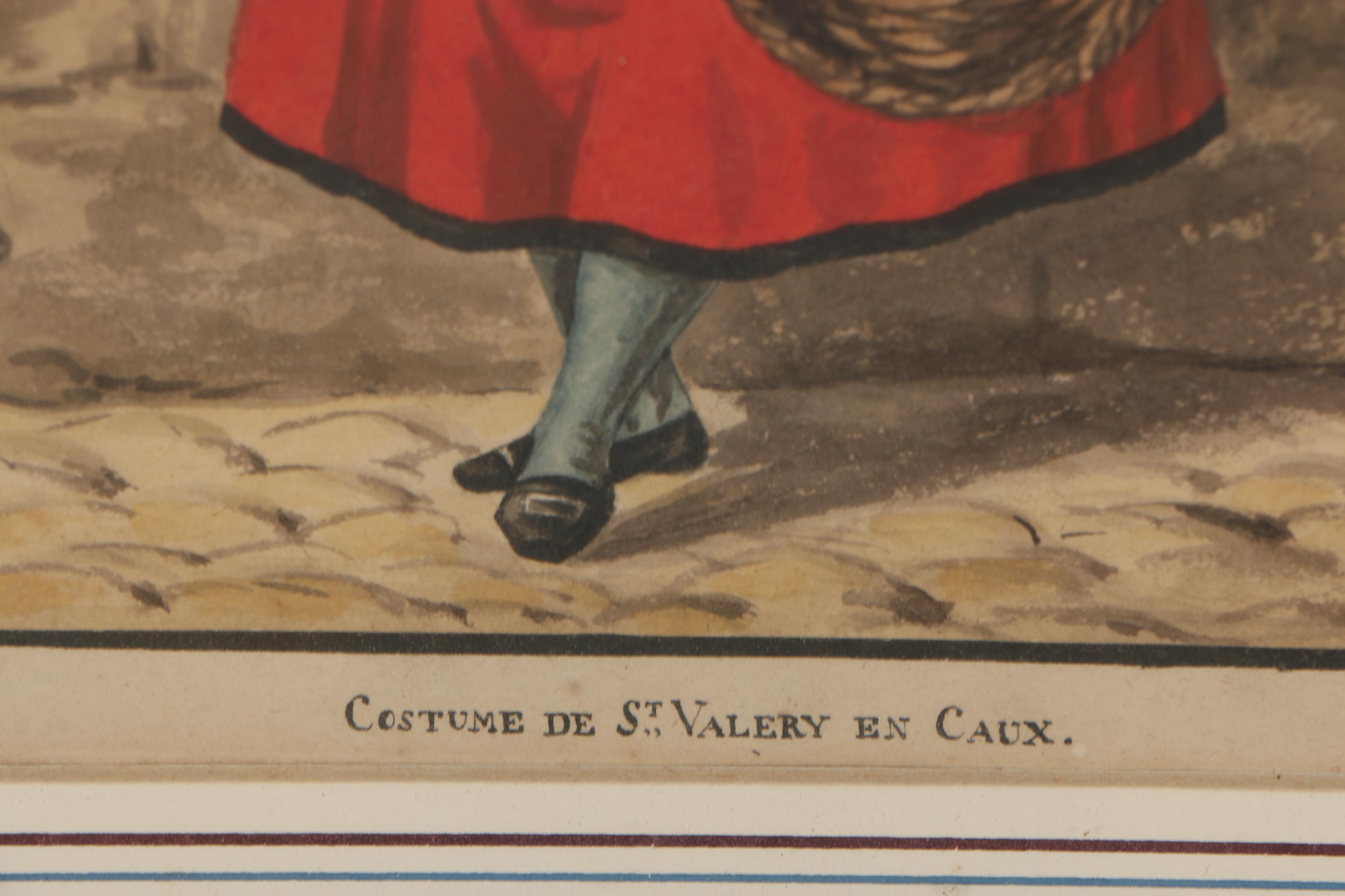 Watercolor Painting in the Manner of Louis Marie Lante