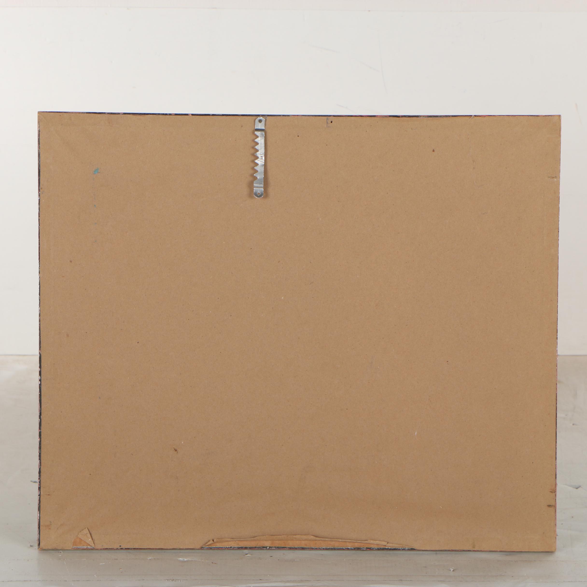 Japanese Woodblock after Hiroshige "Shōno: Driving Rain"