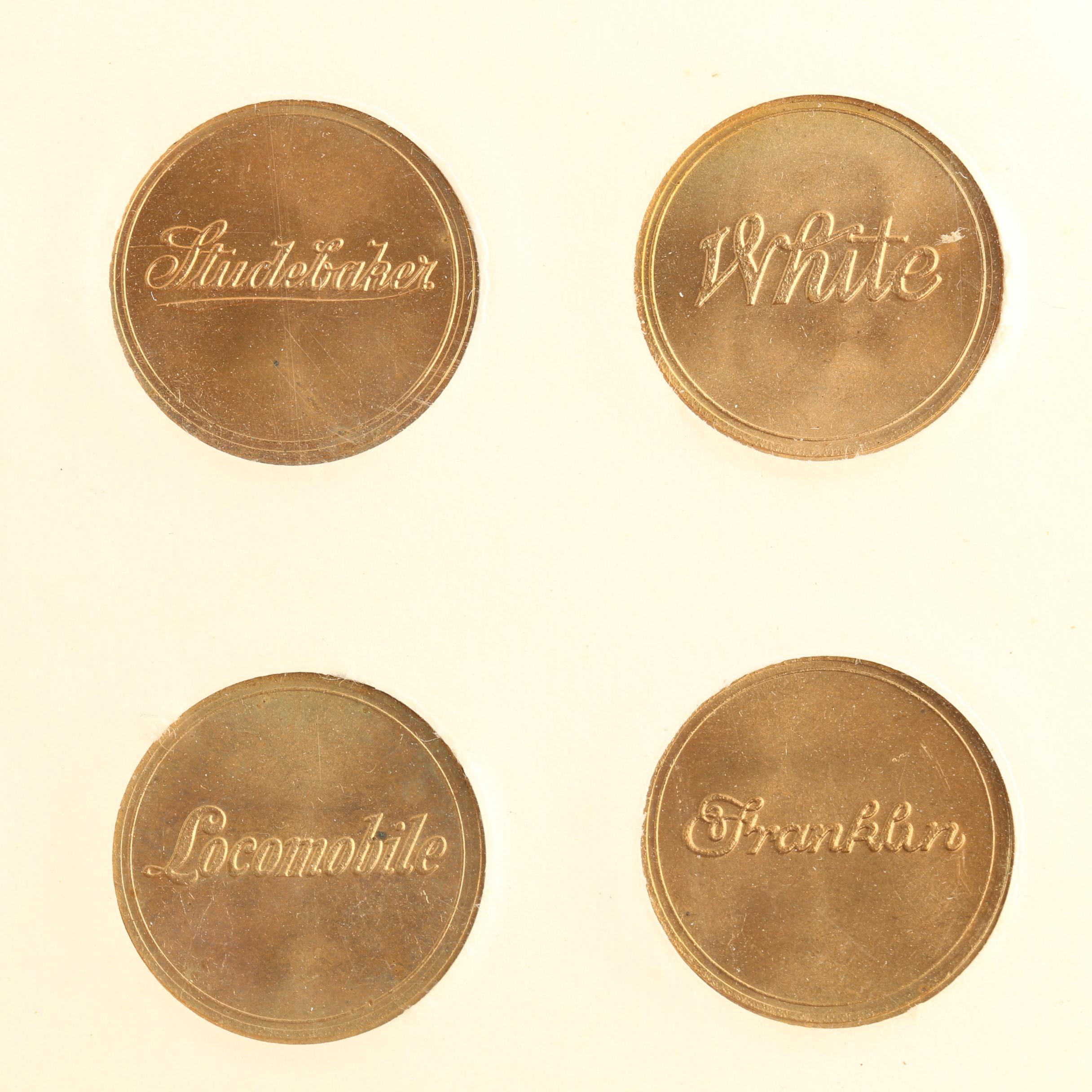 "Antique Car Coin Collection" Franklin Mint Coin Set