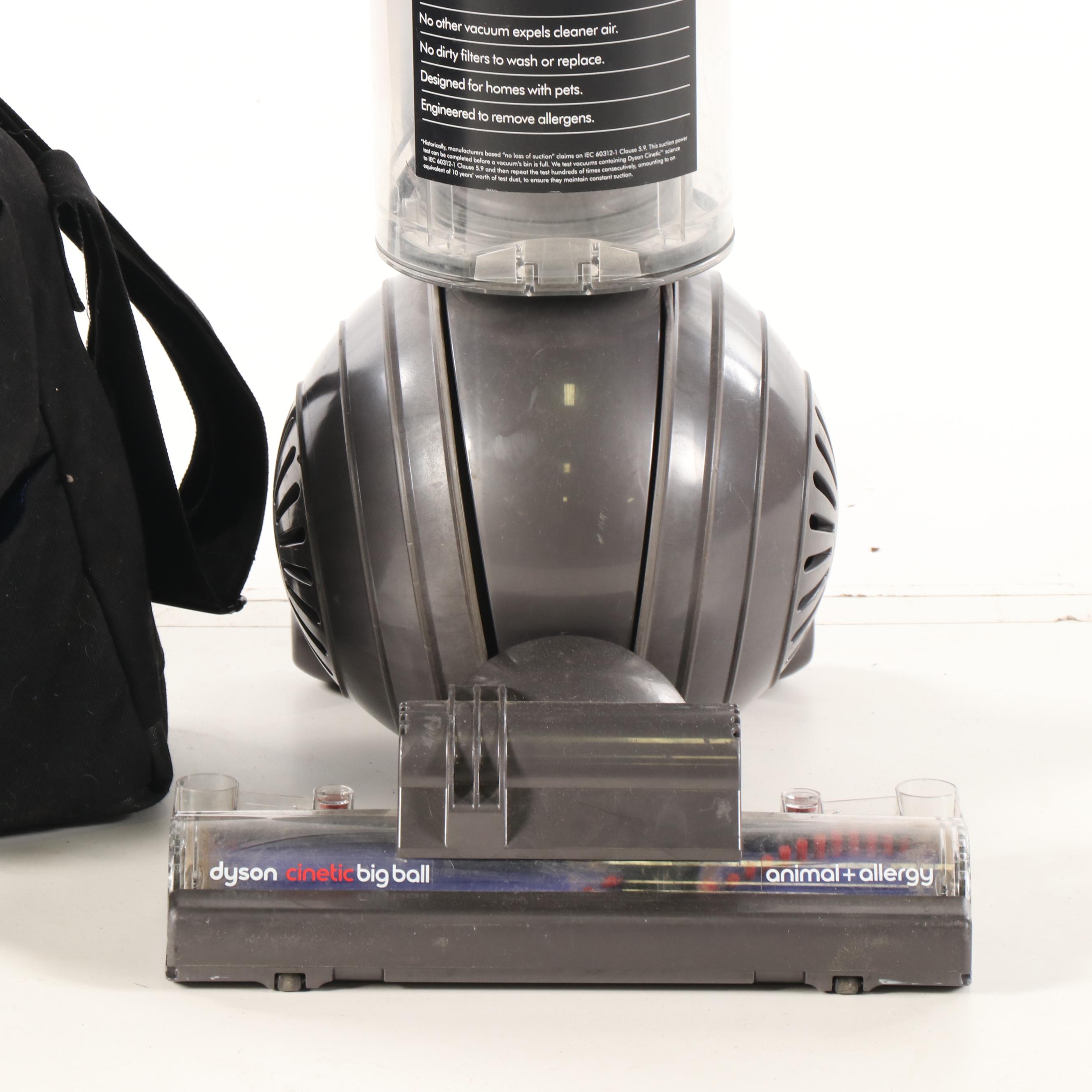 Dyson Cinetic Big Ball Animal + Allergy Bagless Upright Vacuum with Attachments