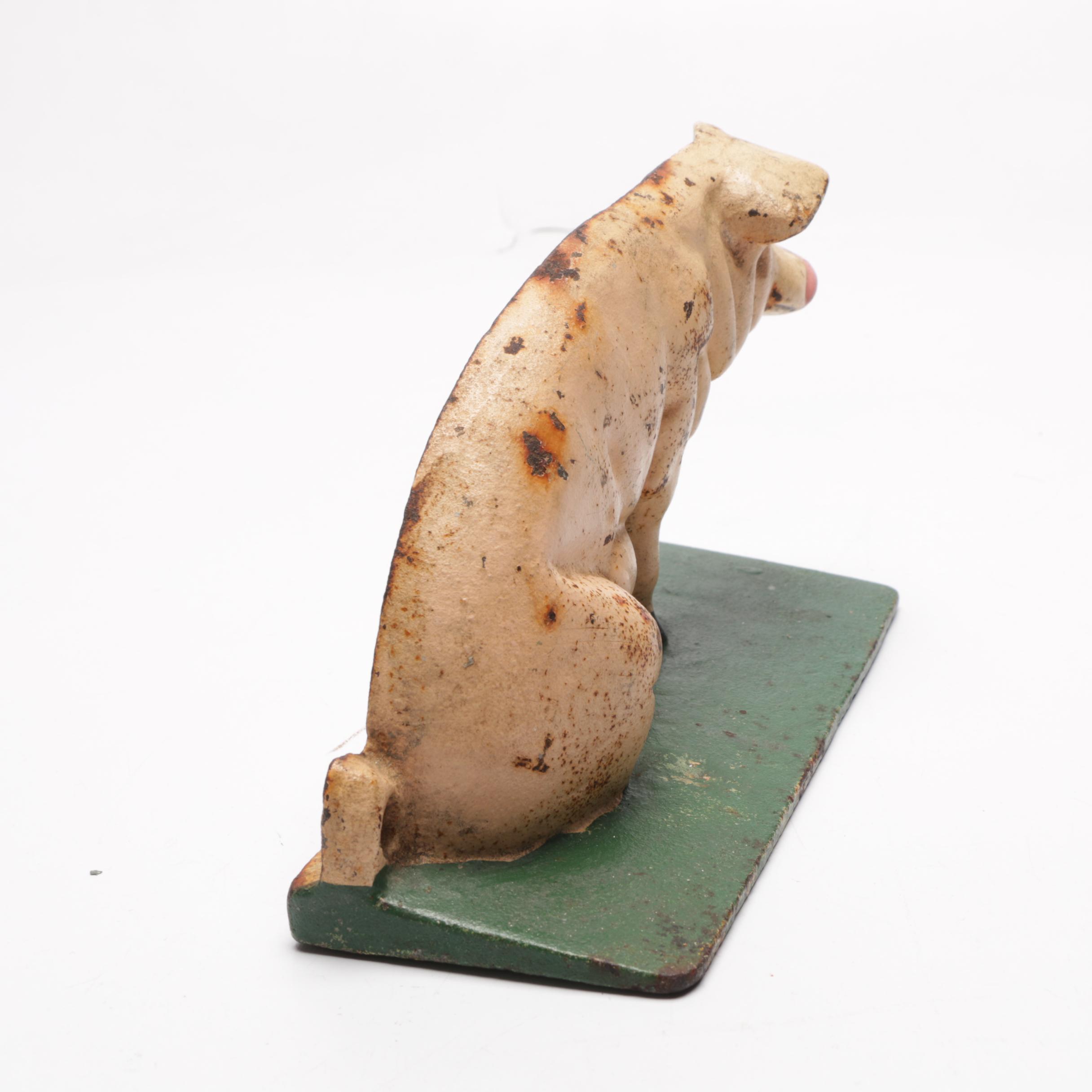 "Pink Pig" Cast Iron Doorstop