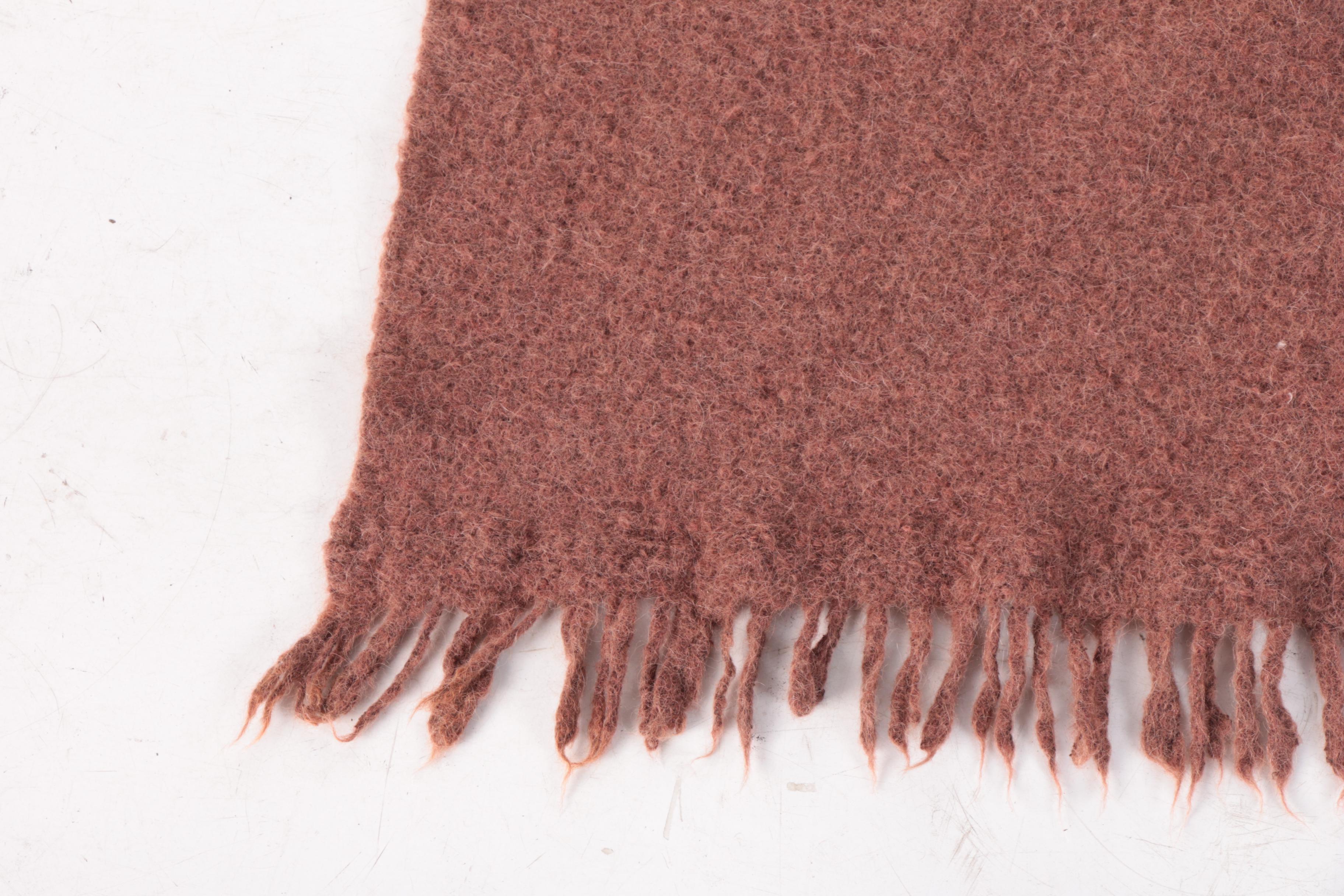 Peruvian Alpaca Wool Blanket by Jessie D'Angelo