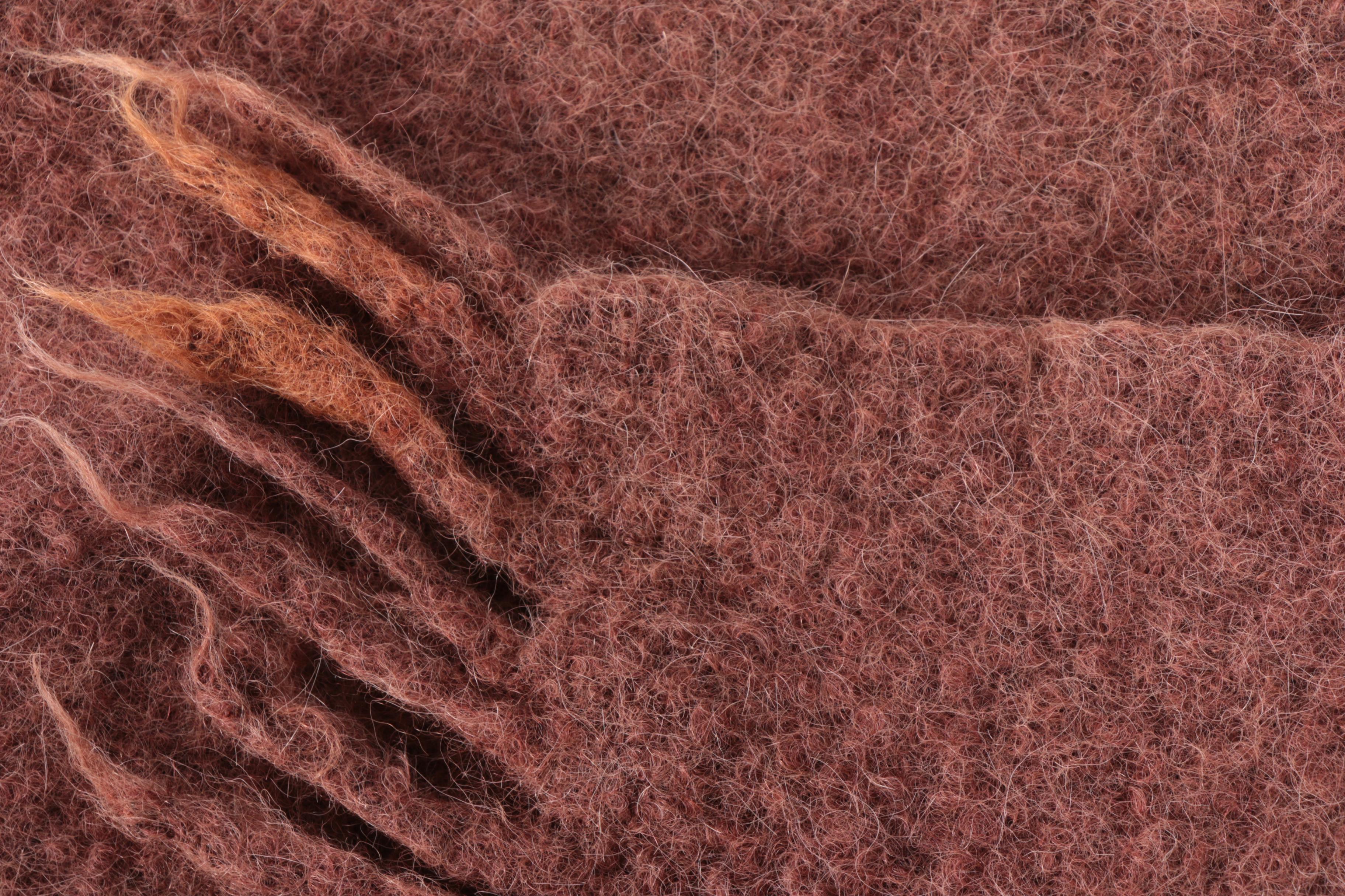 Peruvian Alpaca Wool Blanket by Jessie D'Angelo