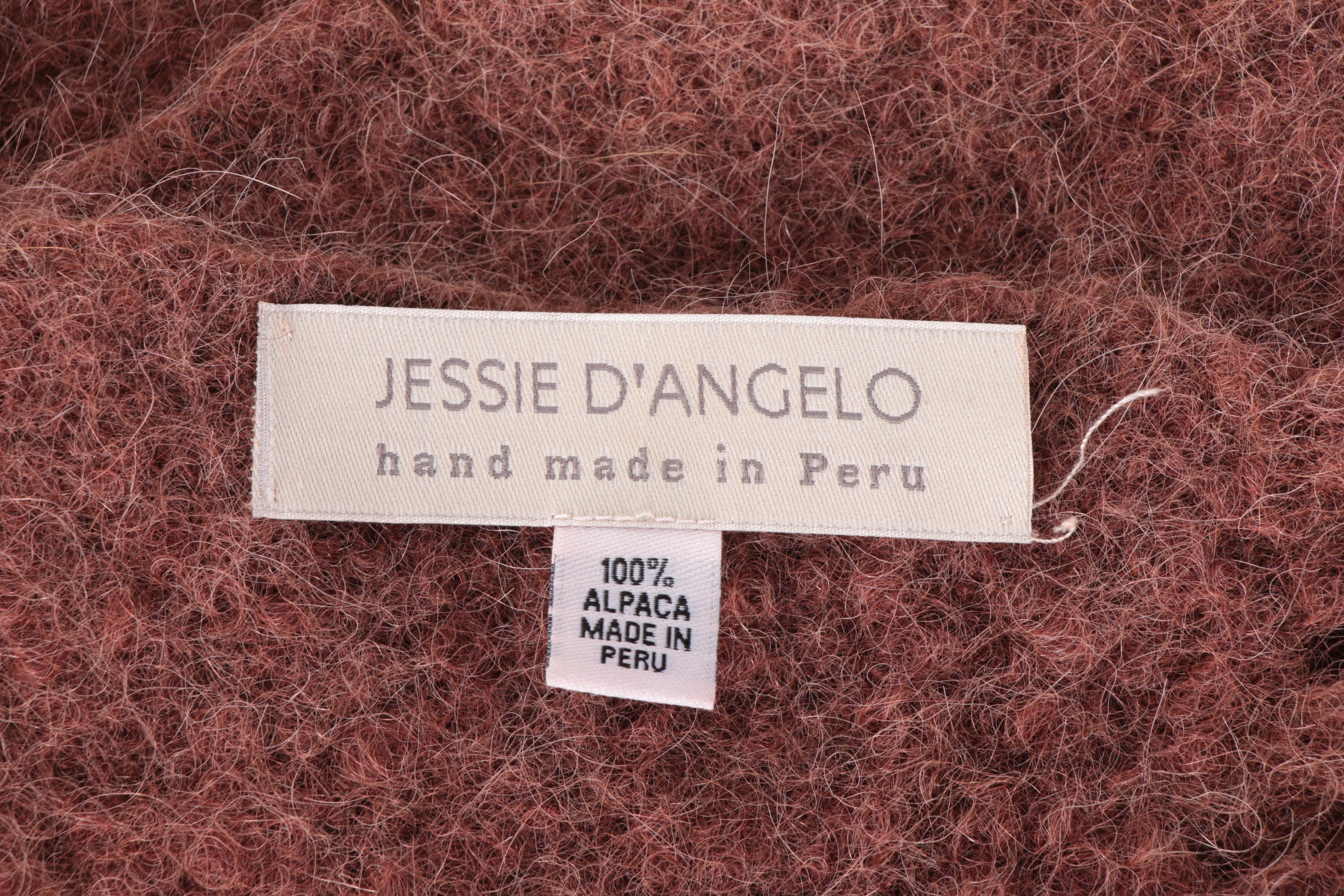 Peruvian Alpaca Wool Blanket by Jessie D'Angelo