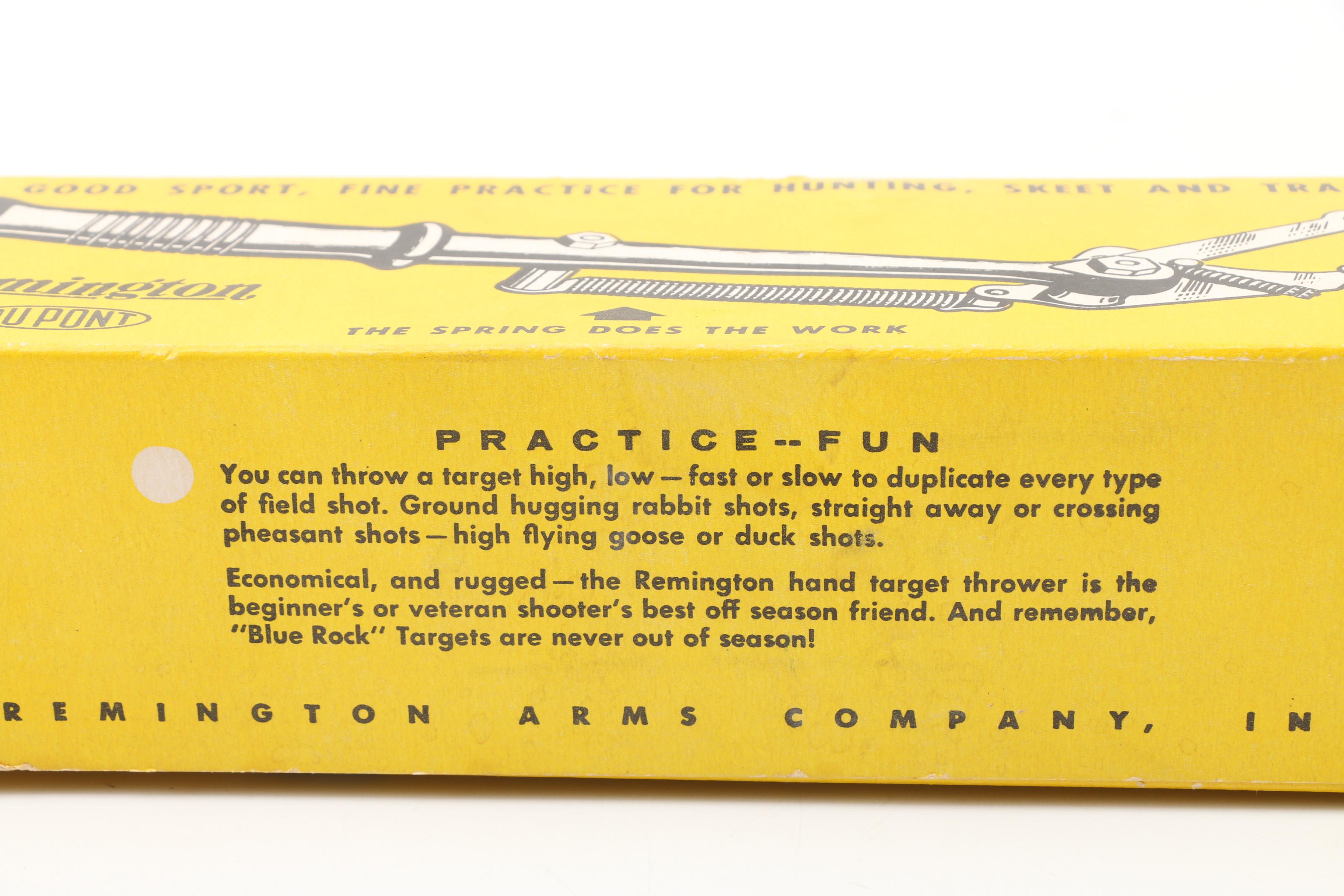 Remington Hand-Held Clay Target Thrower