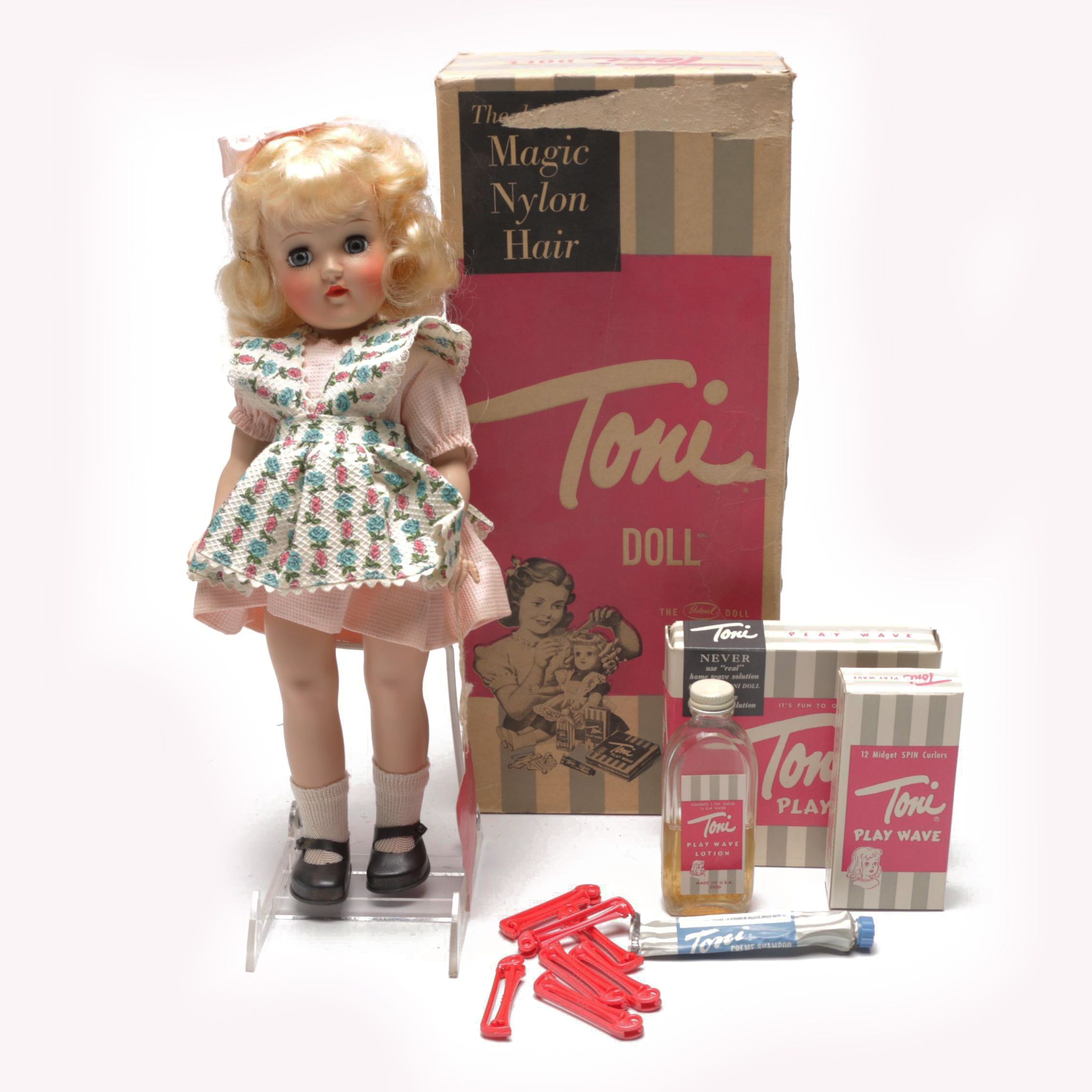 "The Doll with Magic Nylon Hair" 1951 Toni Doll