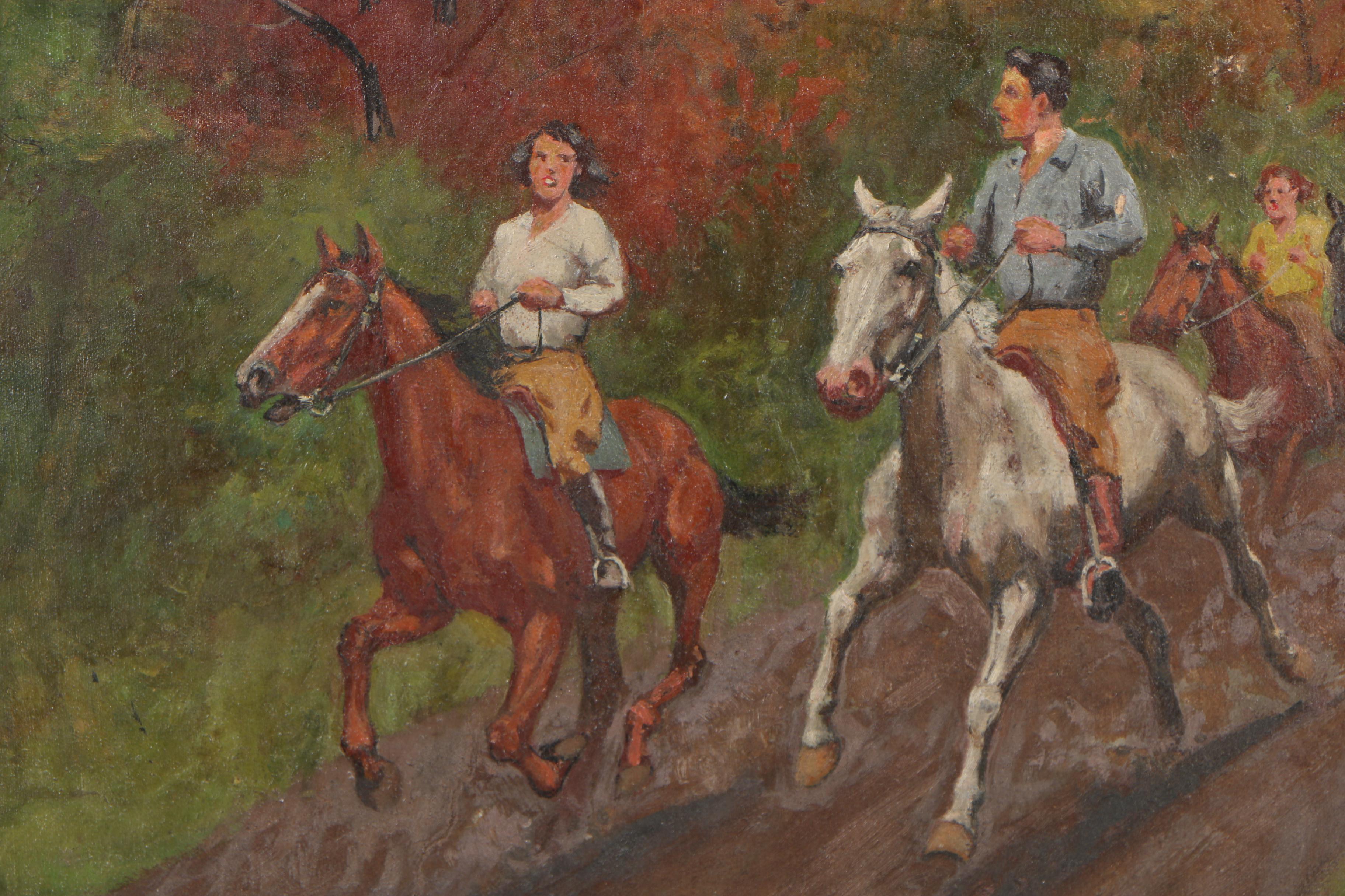 Paul Herzel Oil Painting