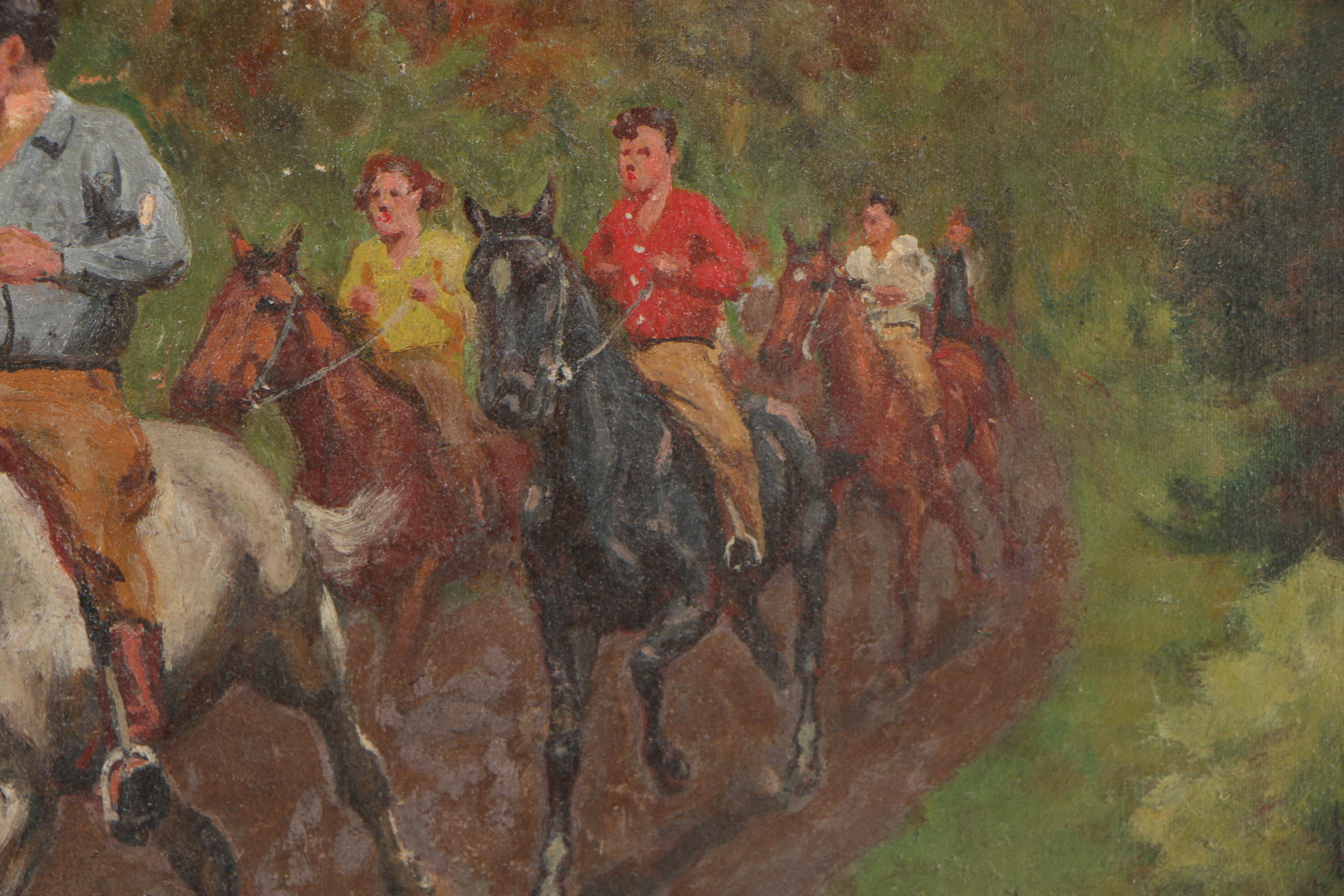 Paul Herzel Oil Painting