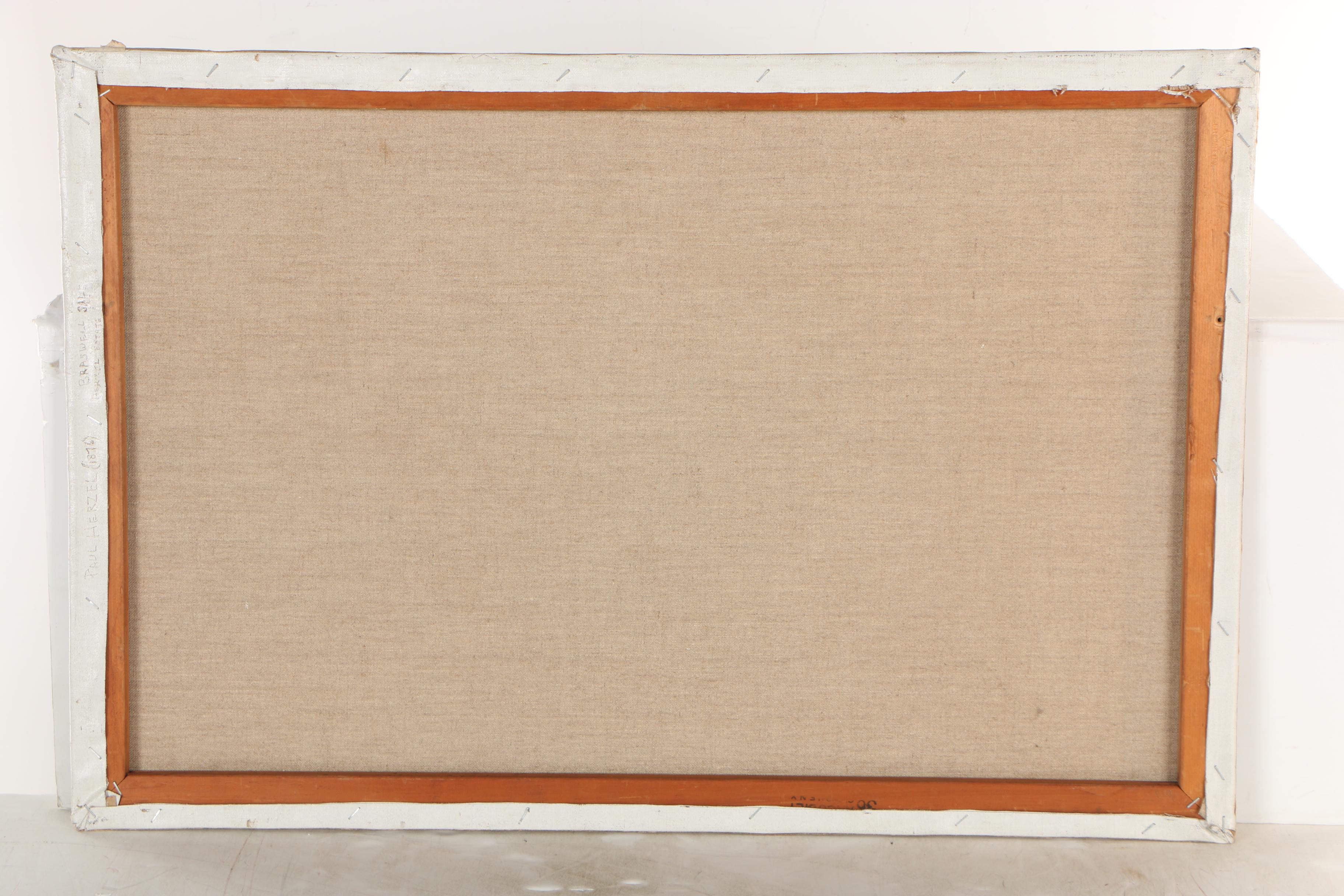 Paul Herzel Oil Painting