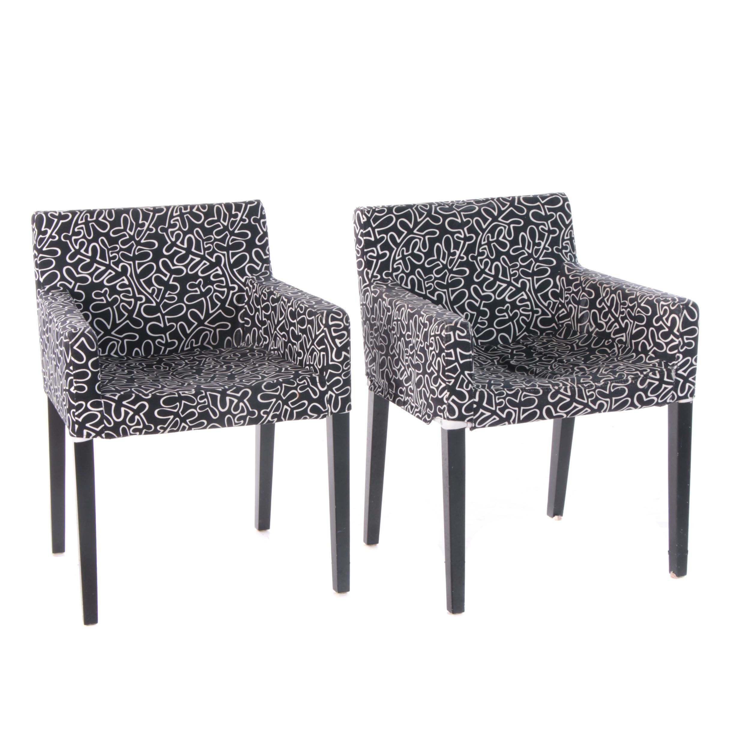 IKEA Nils Slip-Covered Dining Chairs