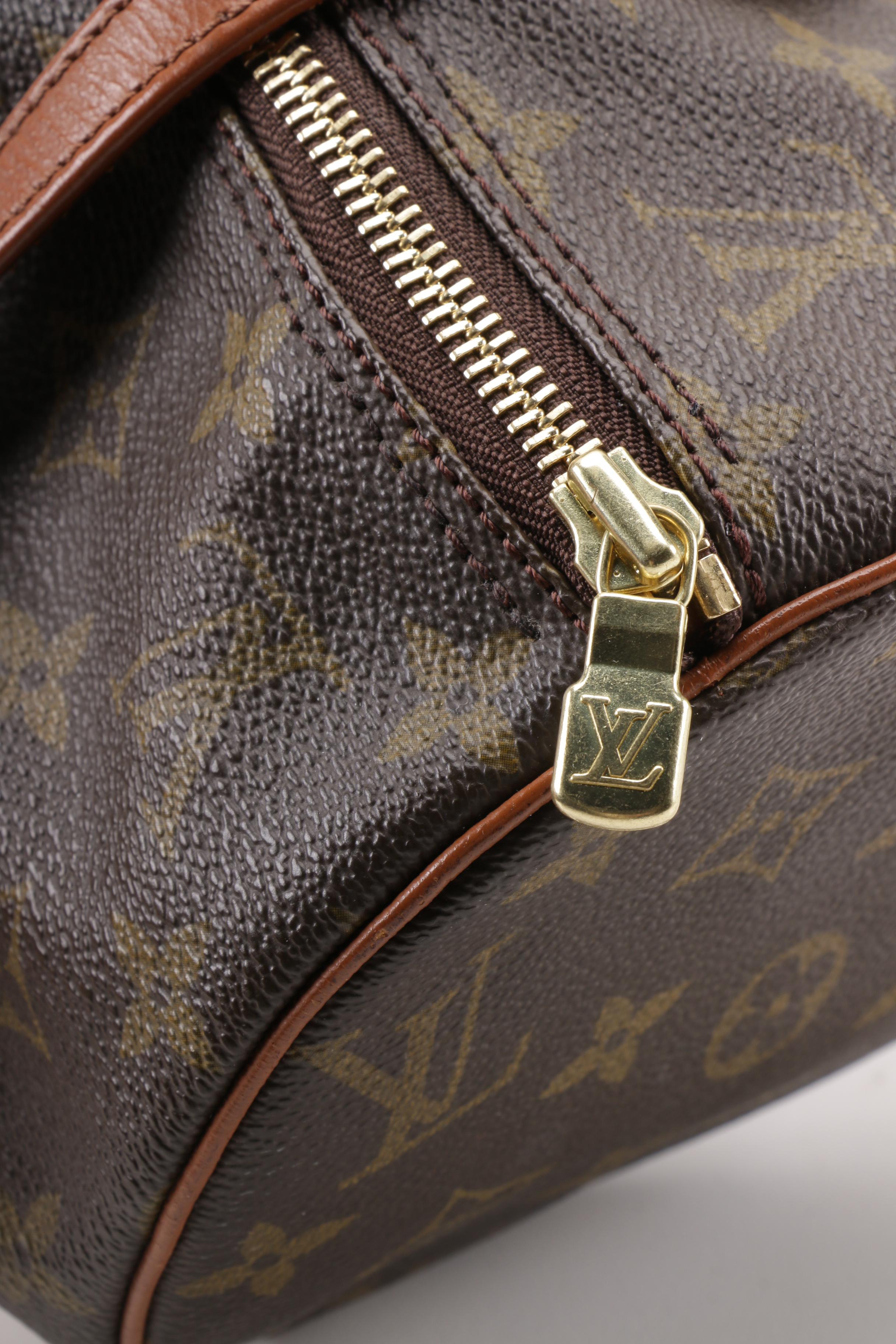 1982 Vintage Louis Vuitton Paris Papillon 30 Monogram Canvas Barrel Bag