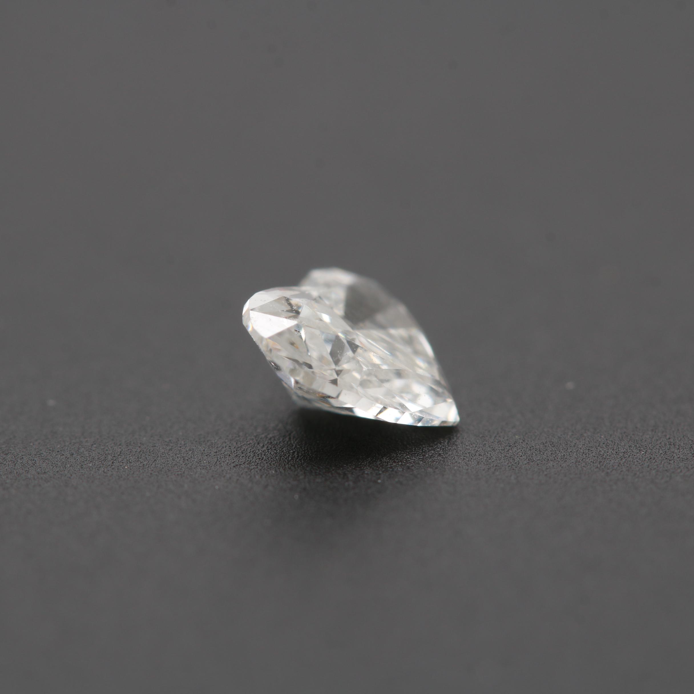0.54 CT Loose Heart Shaped Diamond