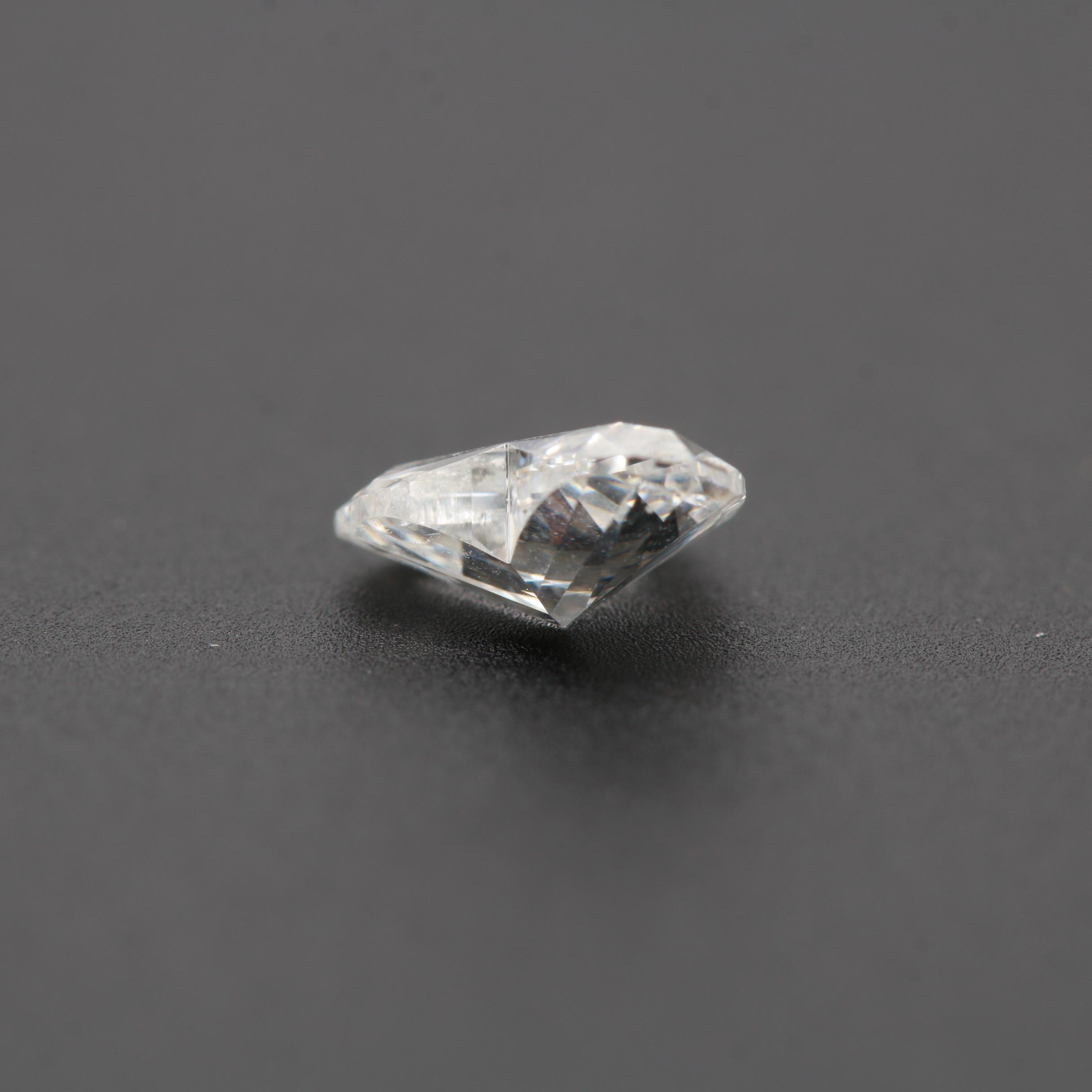 0.54 CT Loose Heart Shaped Diamond