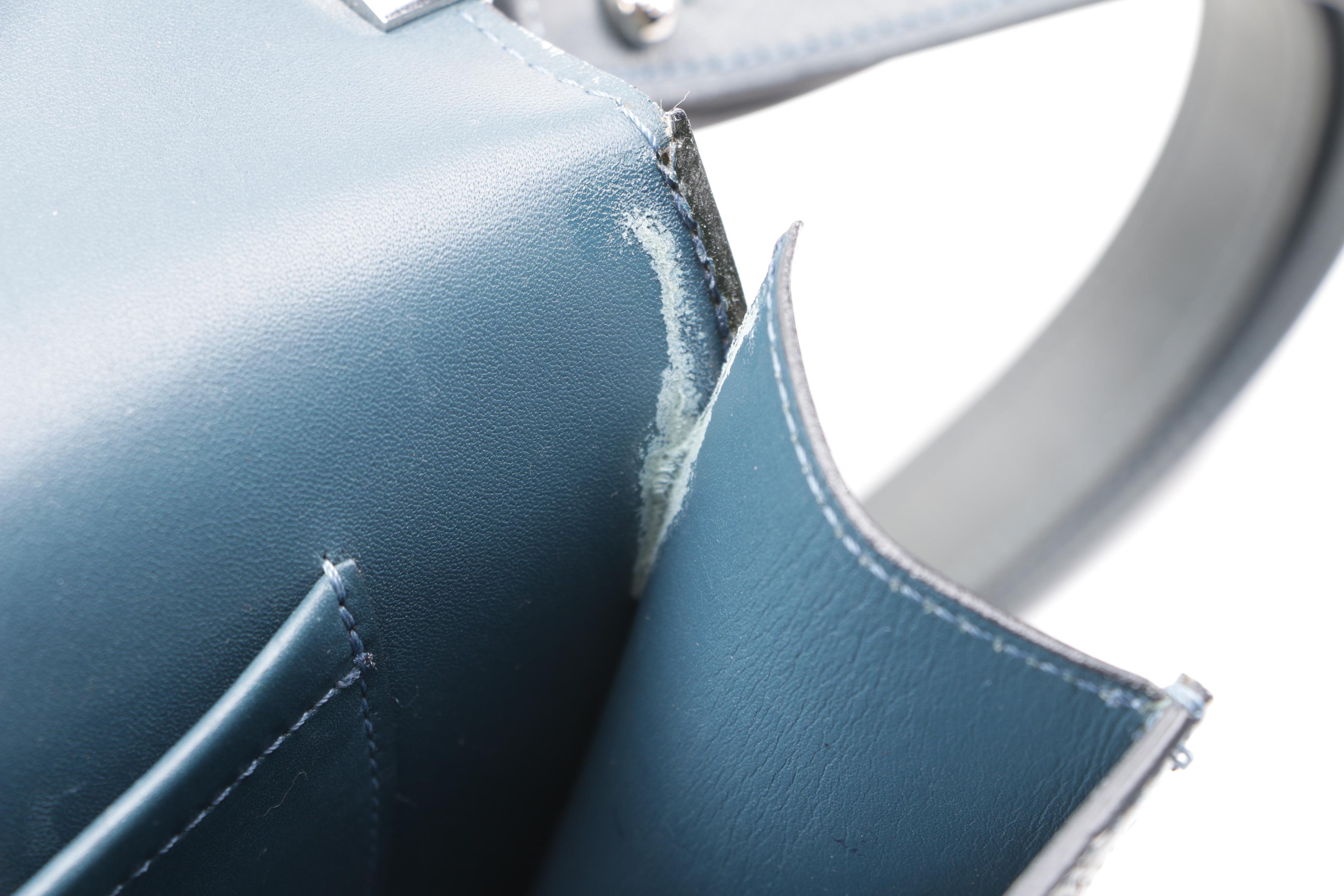 2000 Louis Vuitton Paris Green Damier Vernis Cabaret Bag