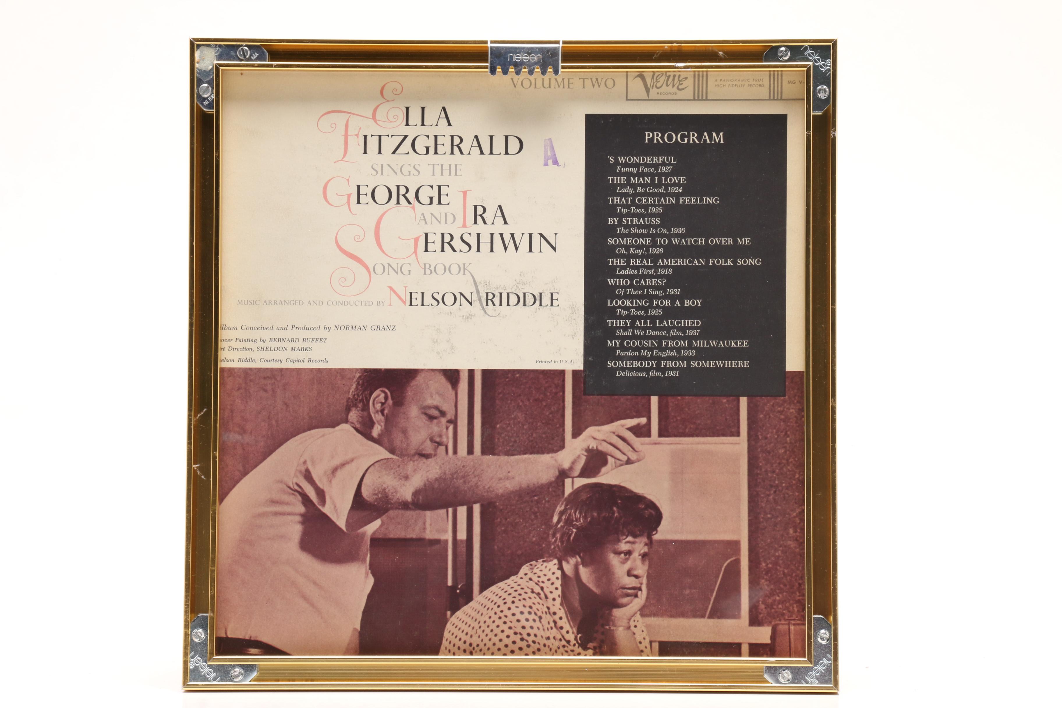 Ella Fitzgerald Album Cover Designed by Bernard Buffet