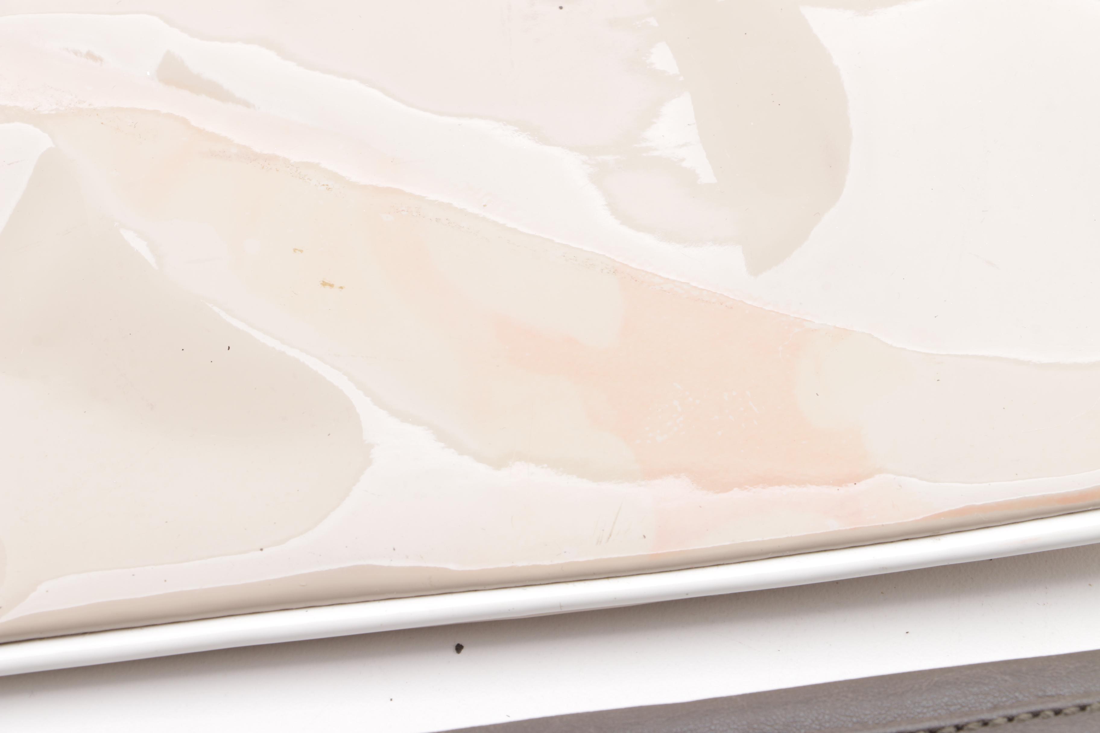 Stuart Weitzman Red Patent Leather and Straw Handbag with Other Clutch Wristlets