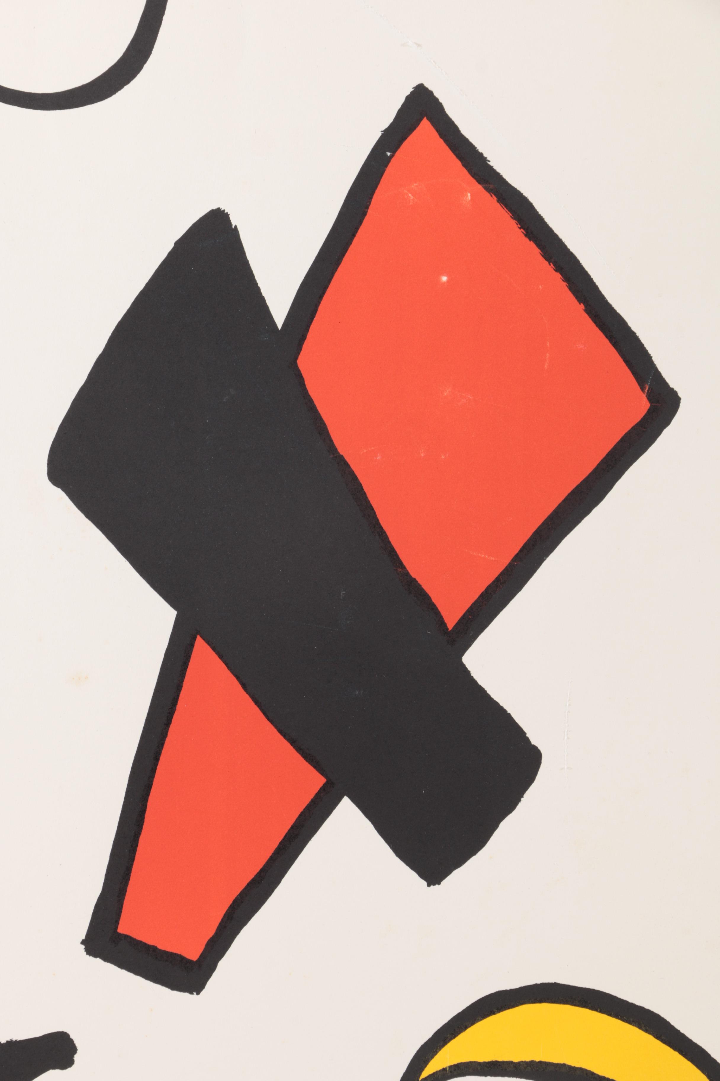 Alexander Calder Lithograph