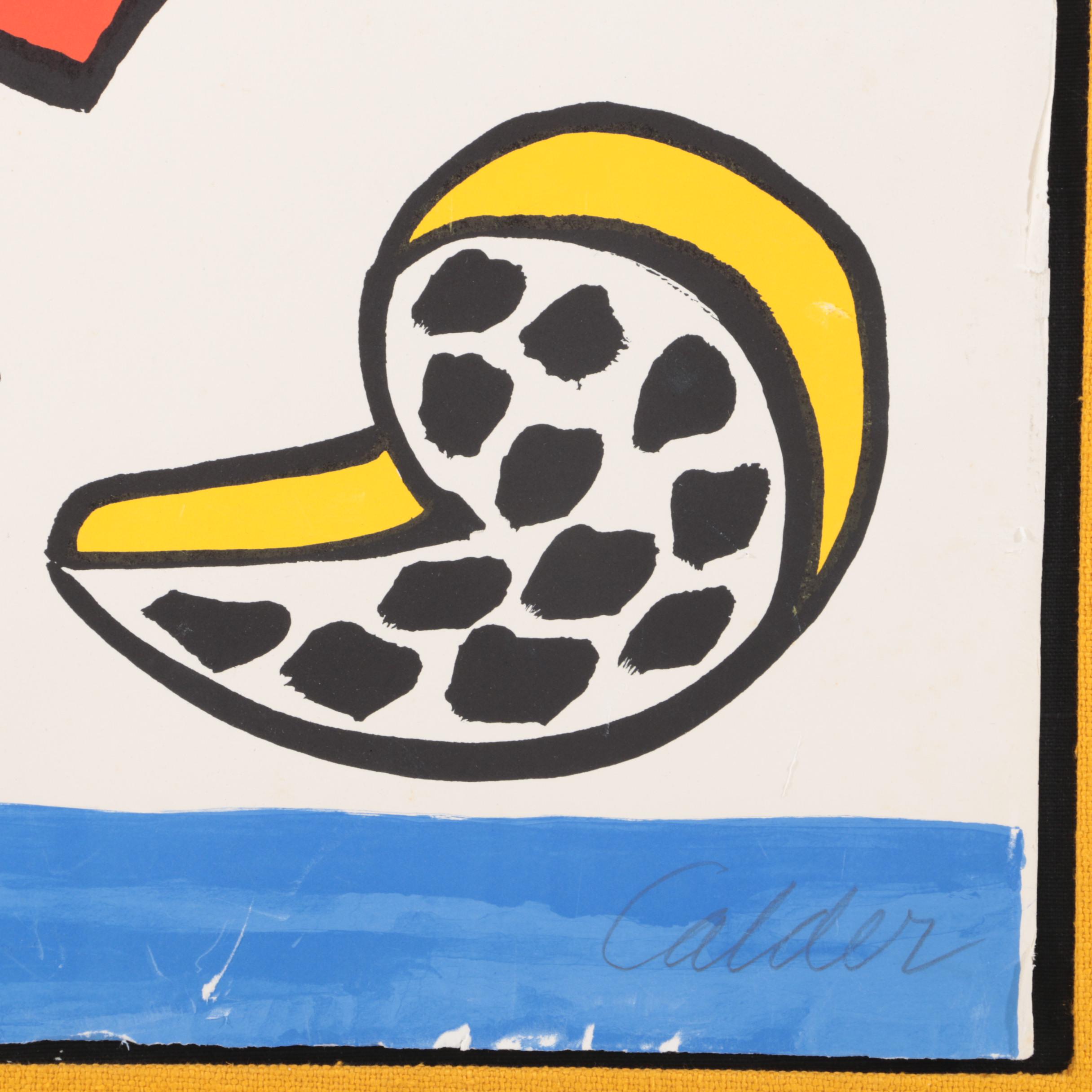 Alexander Calder Lithograph