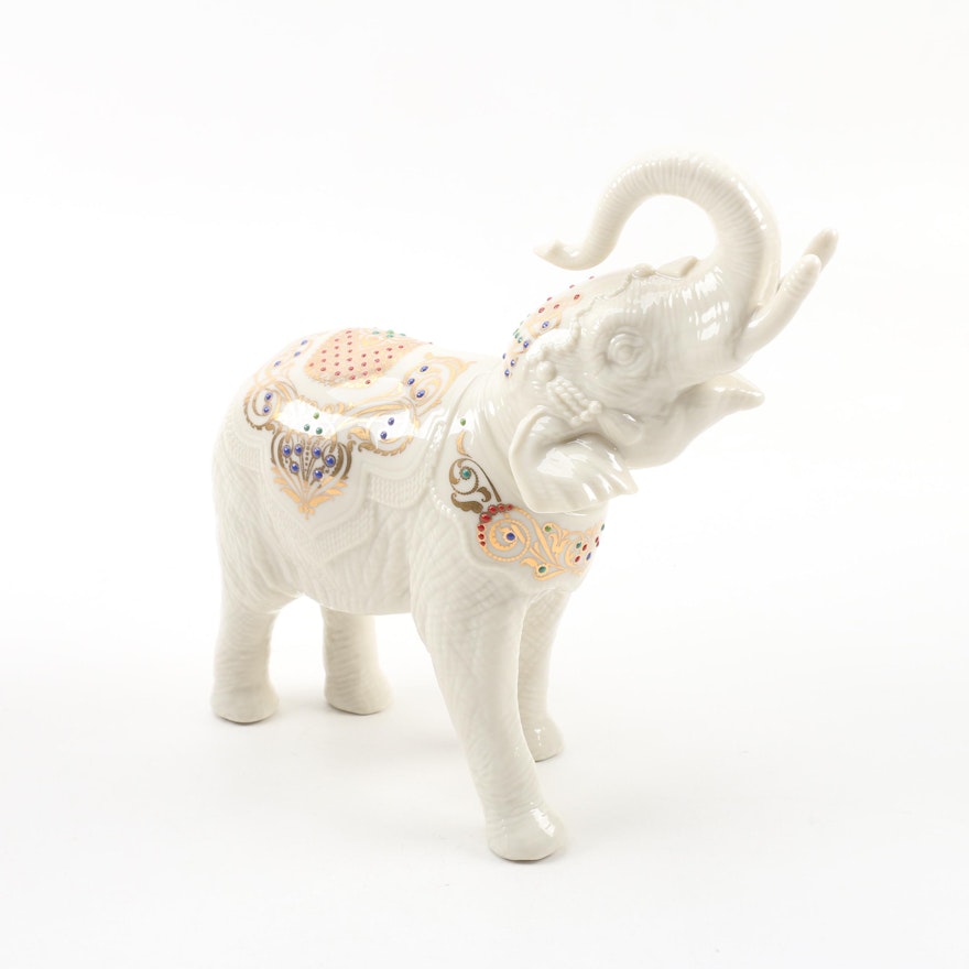 Lenox Jewels Collection Elephant Figurine