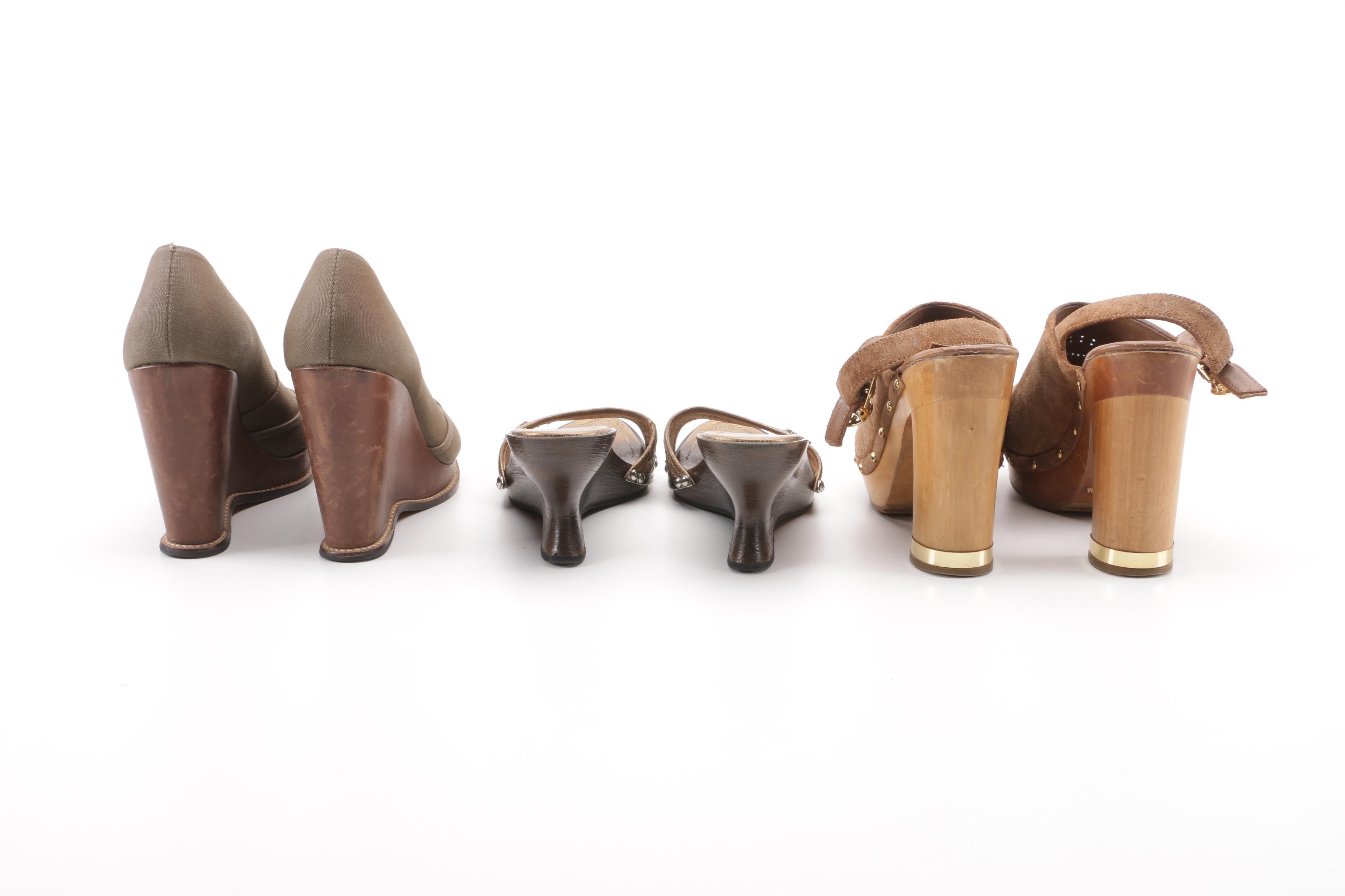 Women's Wedges, Heels and Flats Including Dolce & Gabbana and Tory Burch