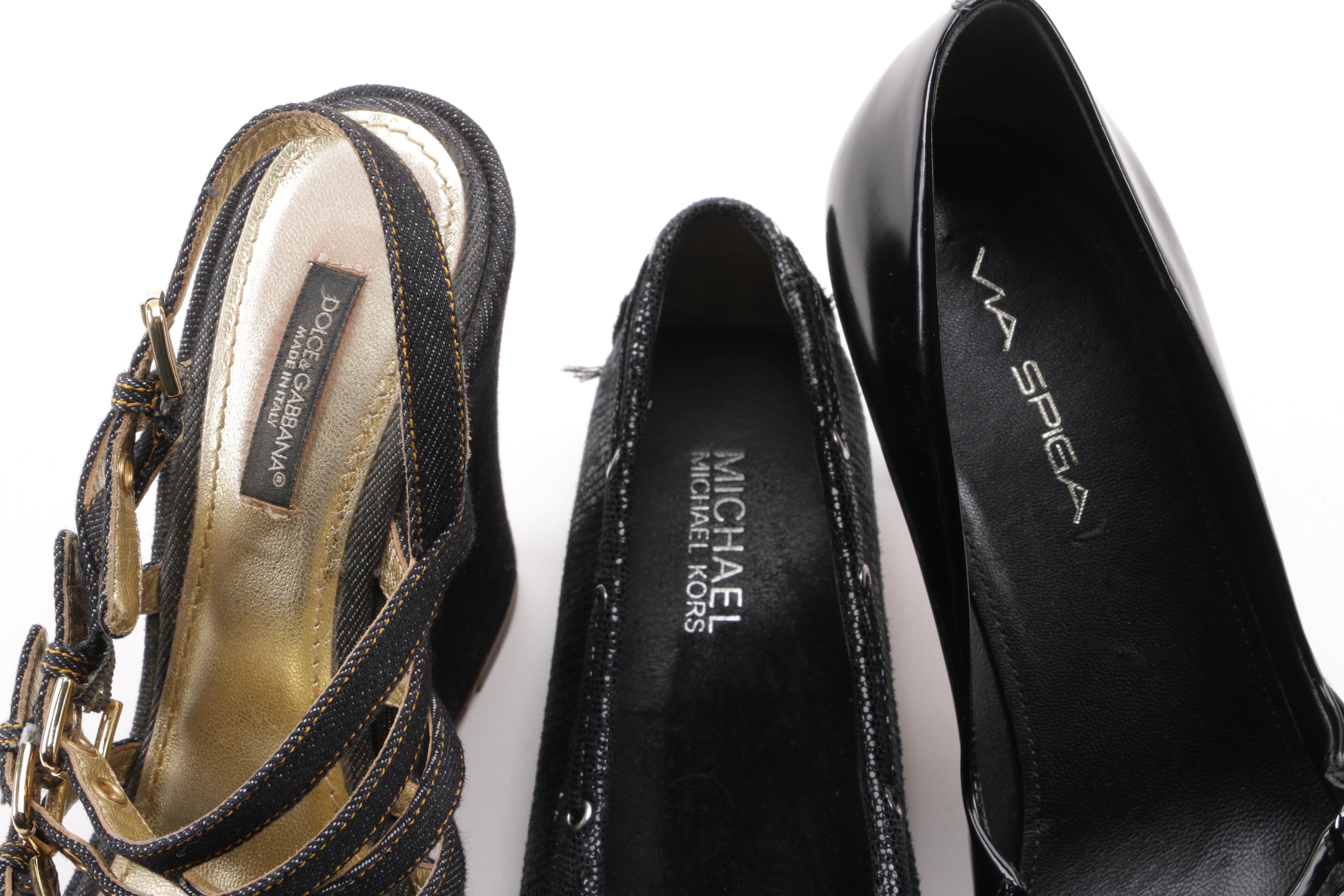 Women's Wedges, Heels and Flats Including Dolce & Gabbana and Tory Burch