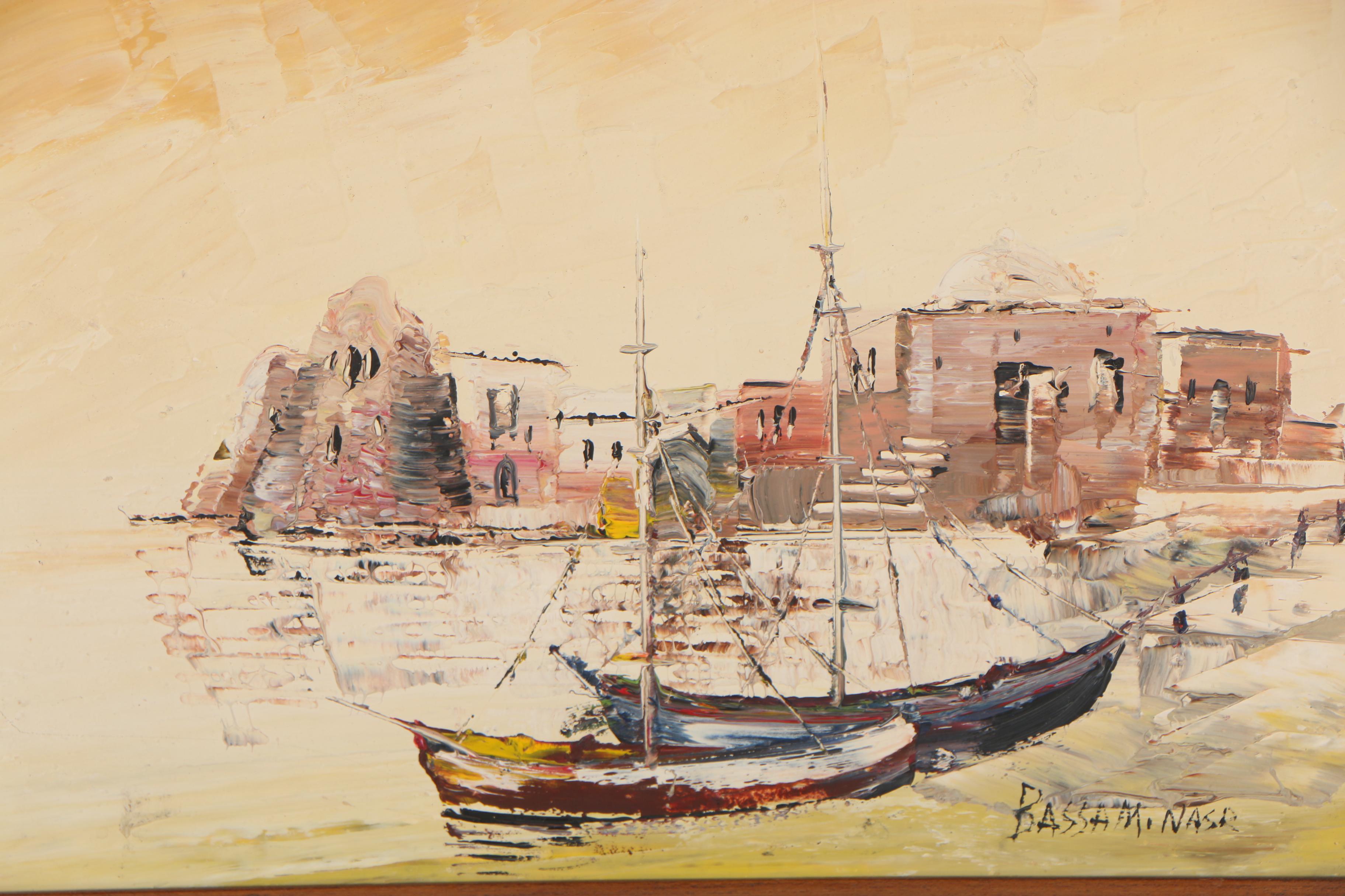 Bassam Nasr Oil Painting