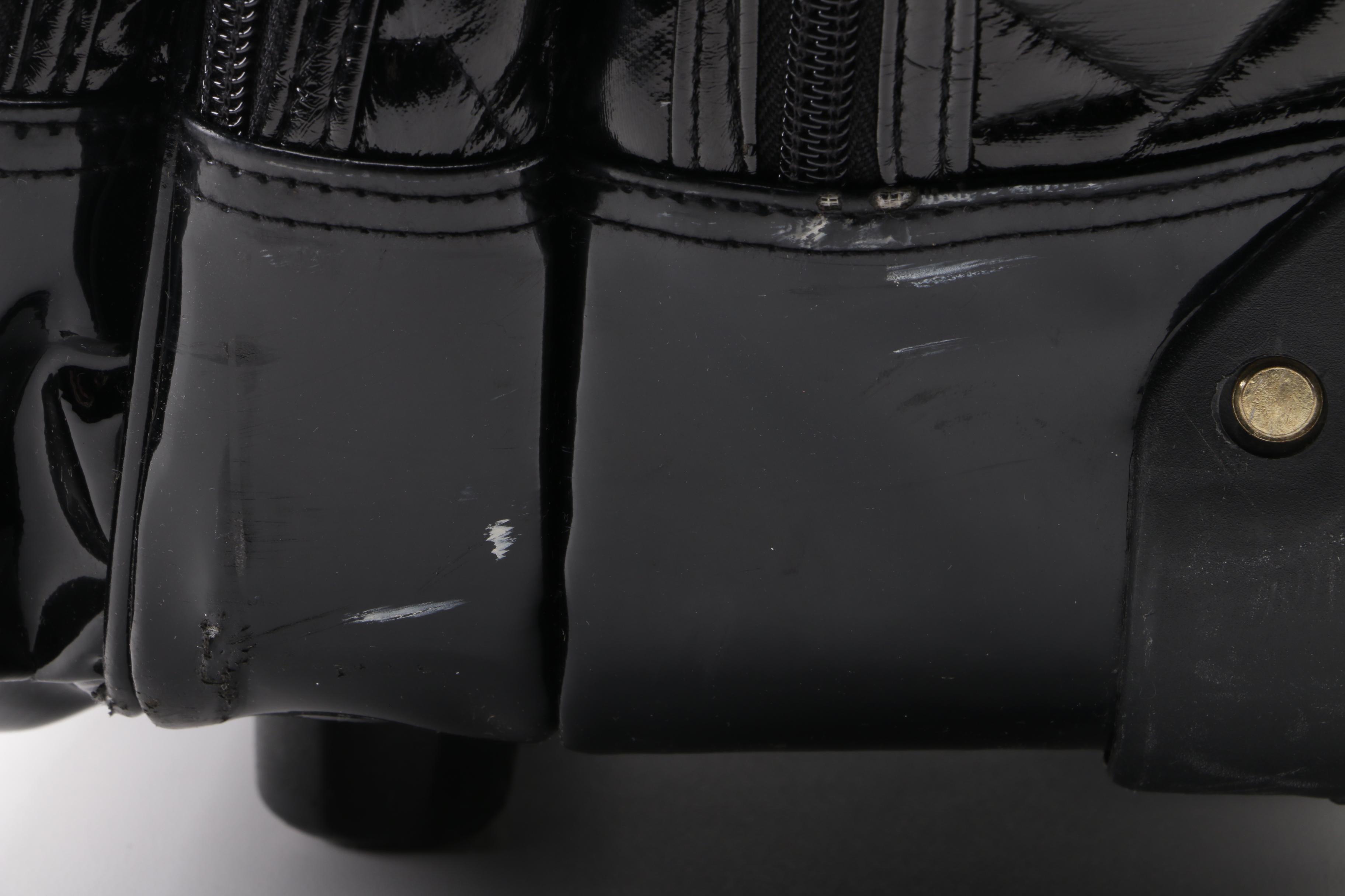 Betsey Johnson Betseyville Rolling Briefcase Weekender Bag