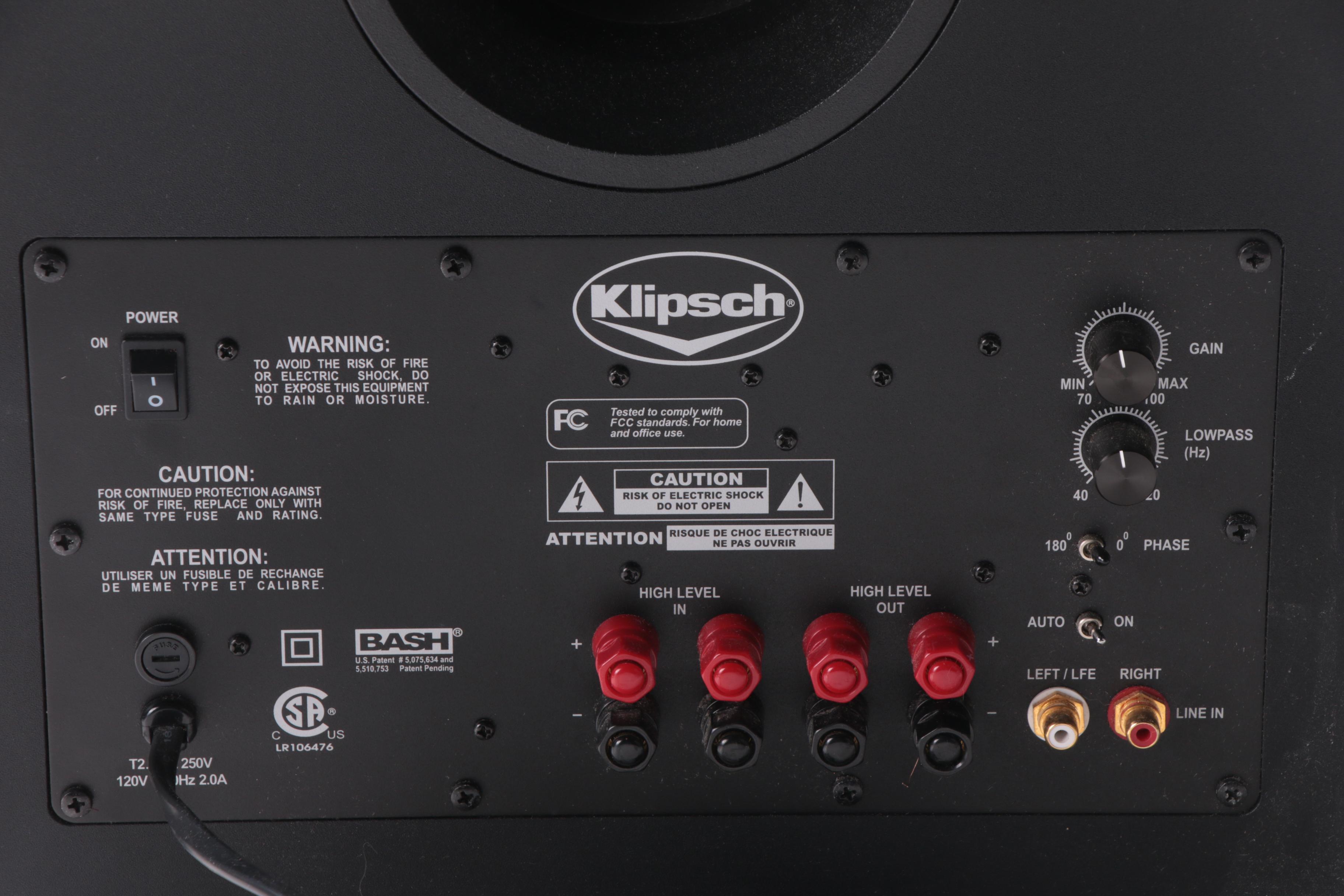 Klipsch Sub-10 Subwoofer