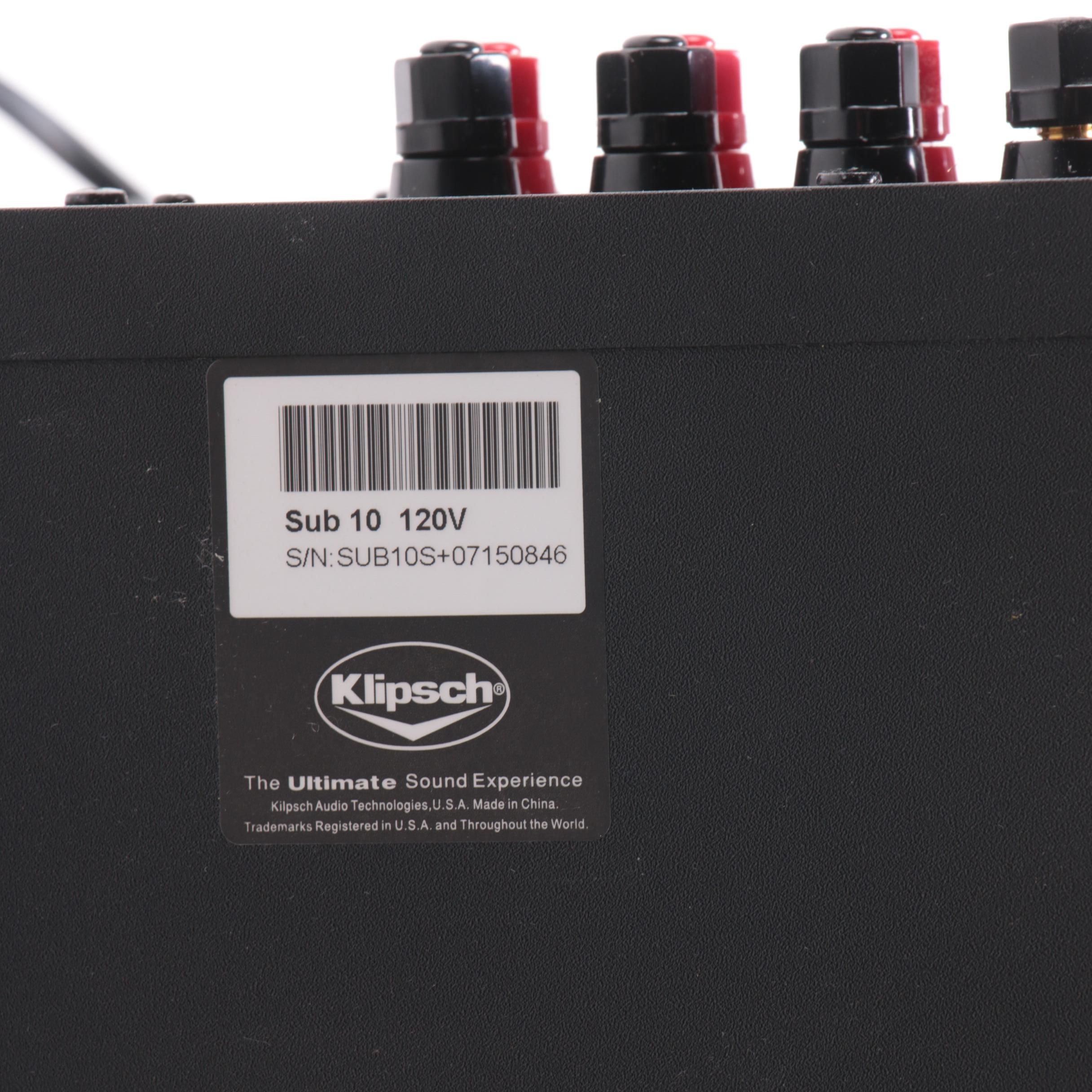 Klipsch Sub-10 Subwoofer