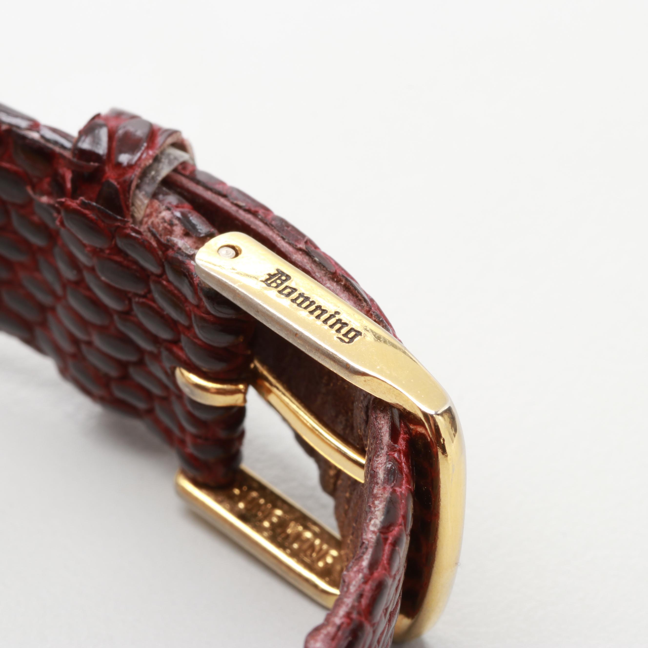 Corum 18K and 22K Yellow Gold Quartz Watch With 1899 Liberty Head Coin Dial