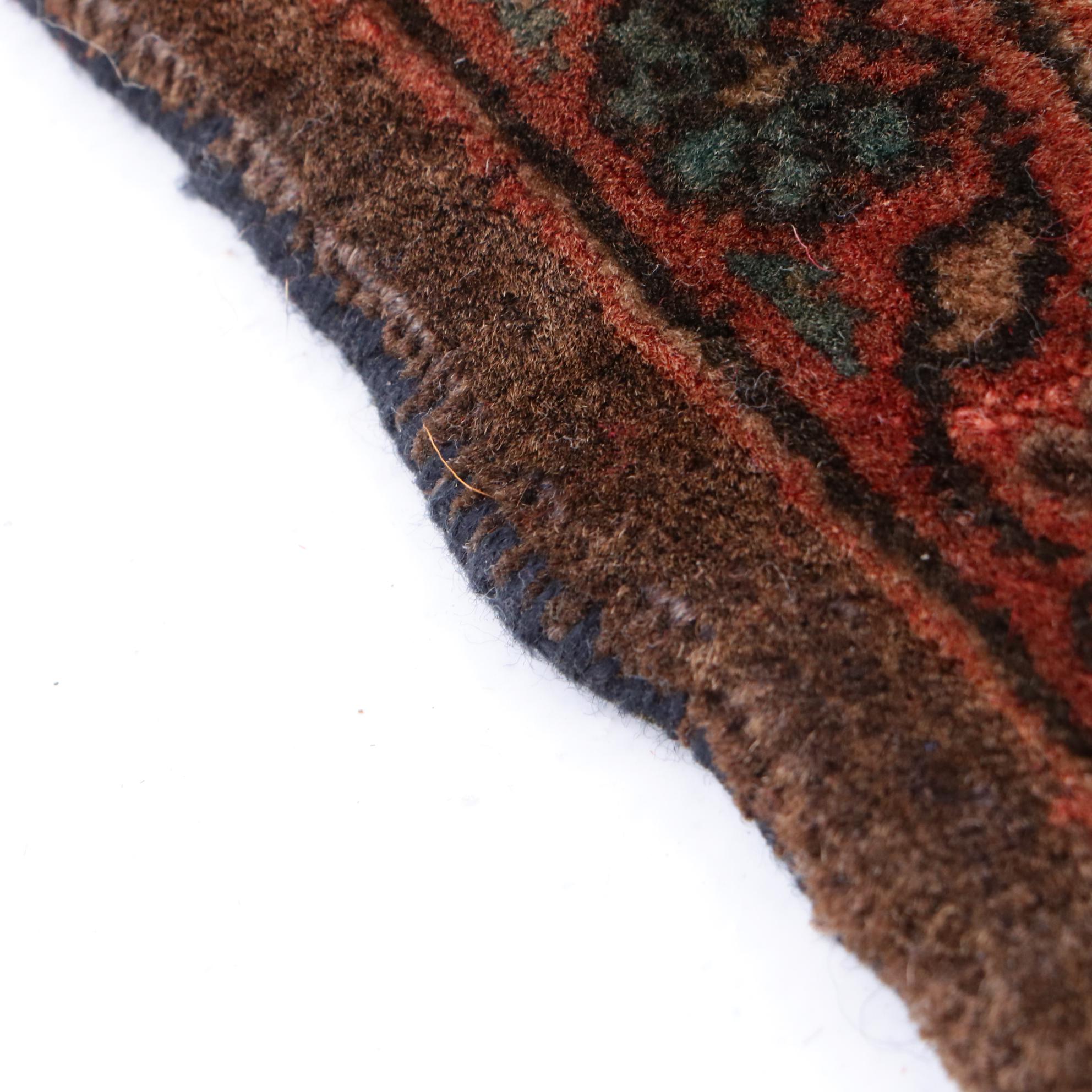 Hand-Knotted Persian Bijar Rug