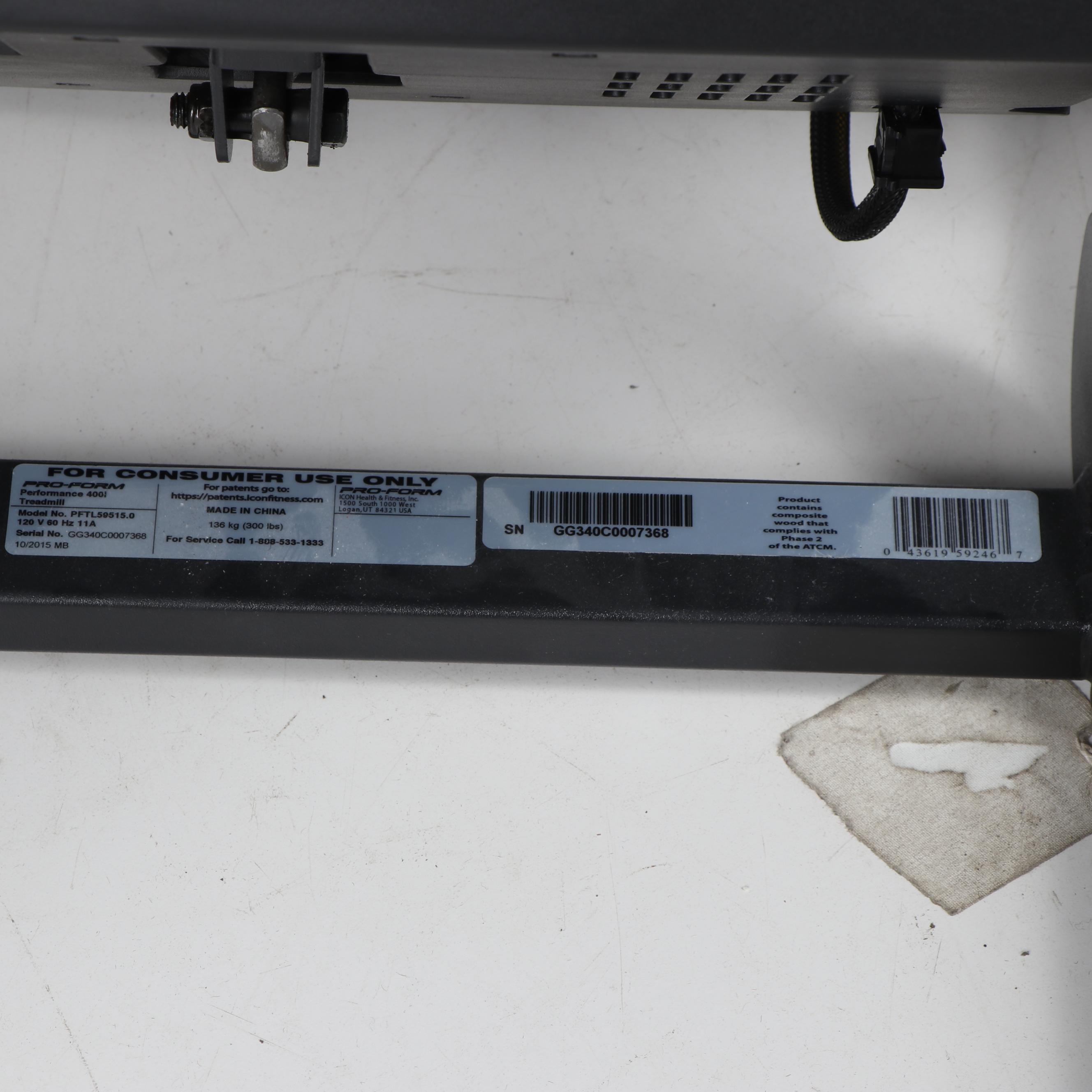 Pro-Form Performance 400i Treadmill